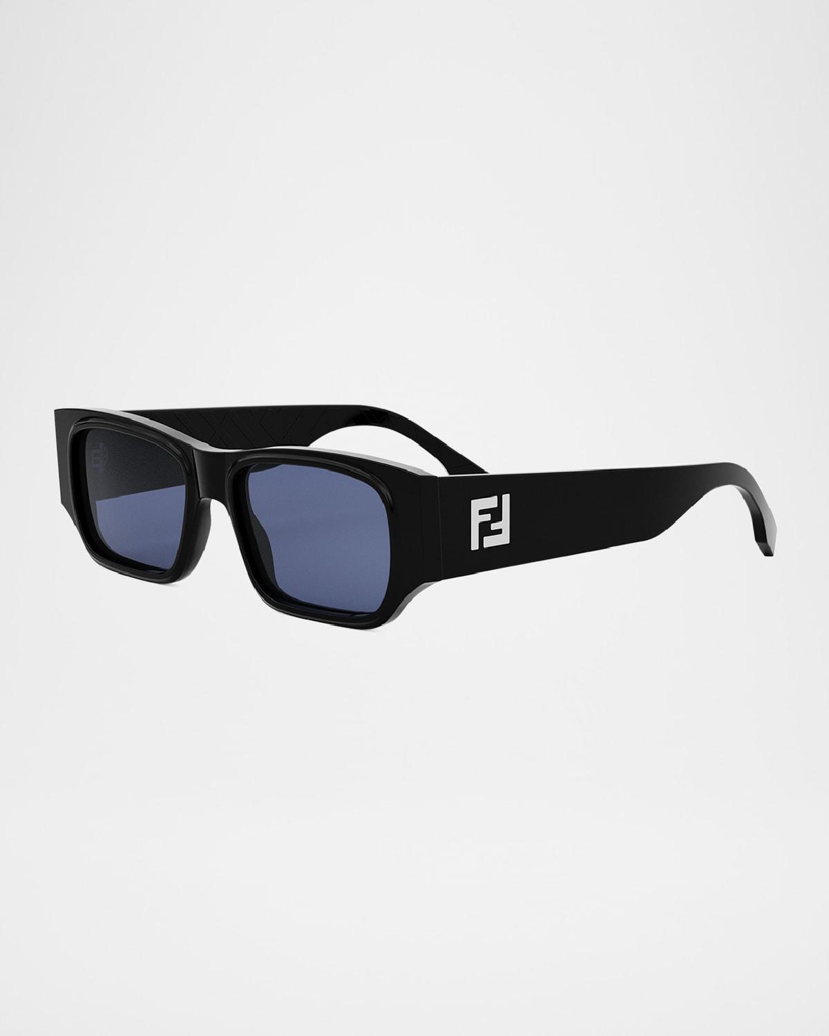 Mens FF Squared 54MM Rectangular Sunglasses Product Image