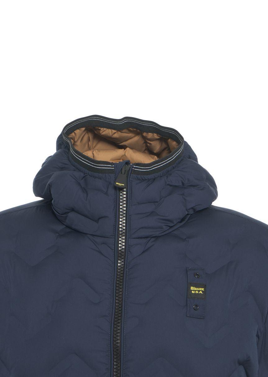 Hooded quilted jacket Product Image