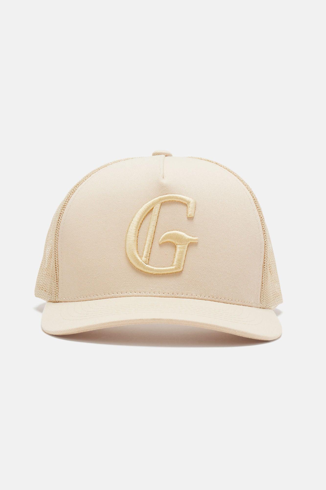 Georgia Twill Trucker Hat - Stone Product Image