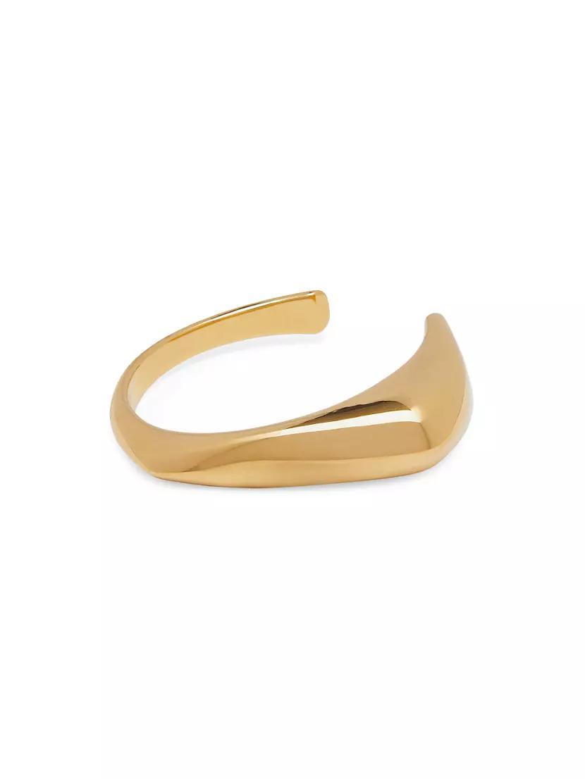 Womens Goldtone Claw Cuff Product Image