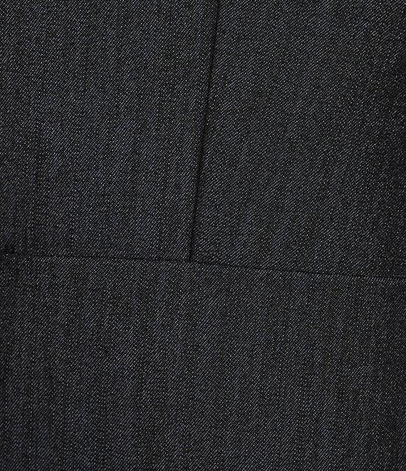 Calvin Klein Notch Lapel Collar Long Sleeve Patch Pocket Button Closure Jacket Product Image