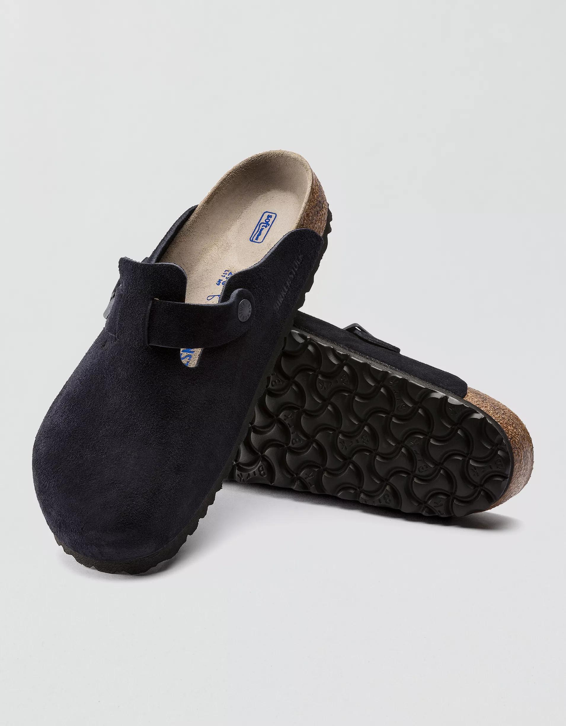 Birkenstock Men's Suede Boston Clog Product Image