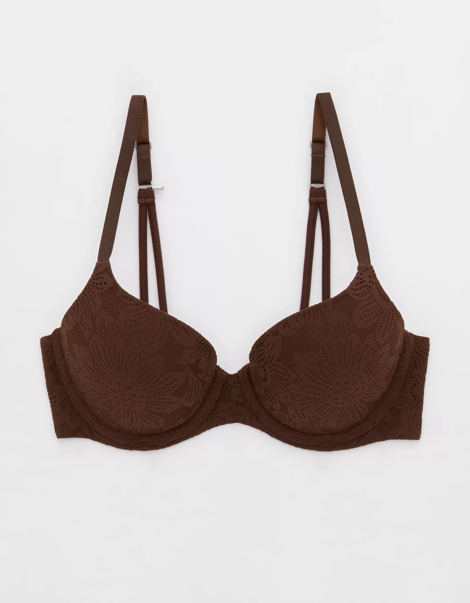 Sunnie Bloom Lace Demi Push Up Bra Product Image