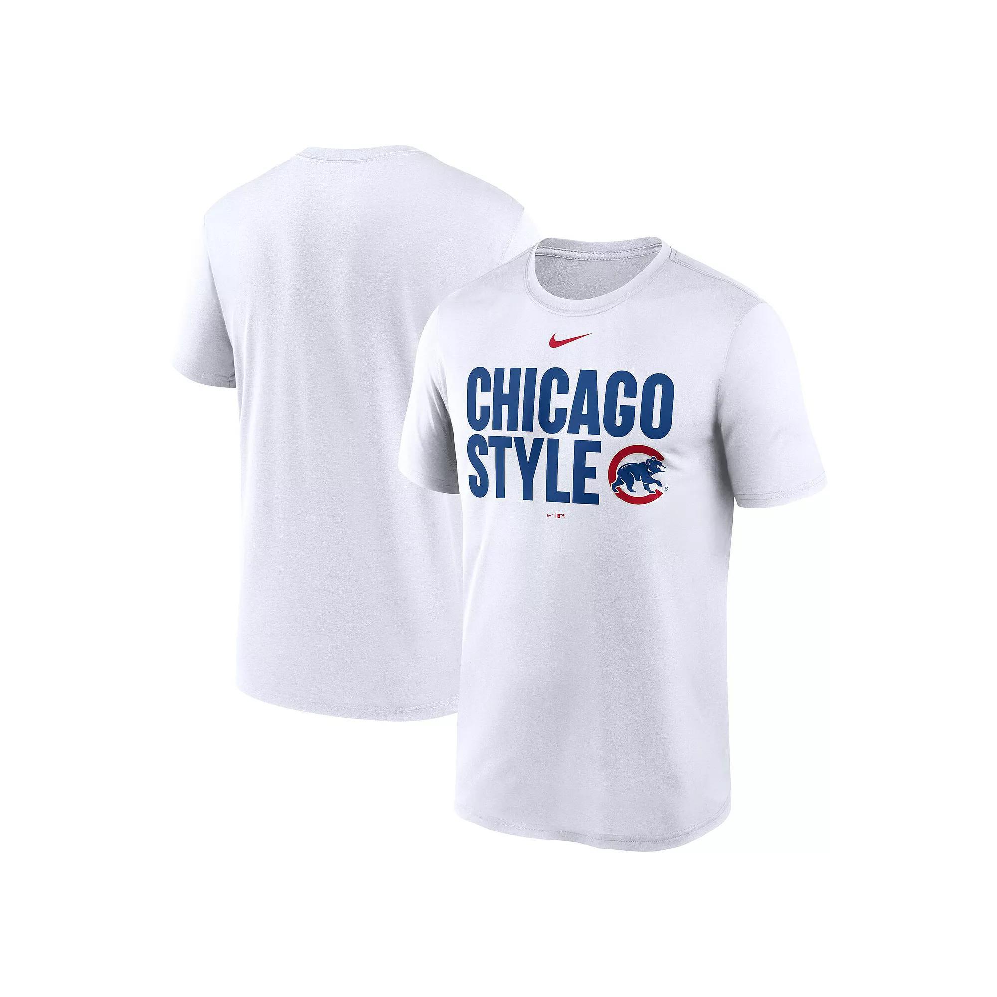 Men's Nike White Chicago Cubs Local Legend Performance T-Shirt, Size: XL Product Image