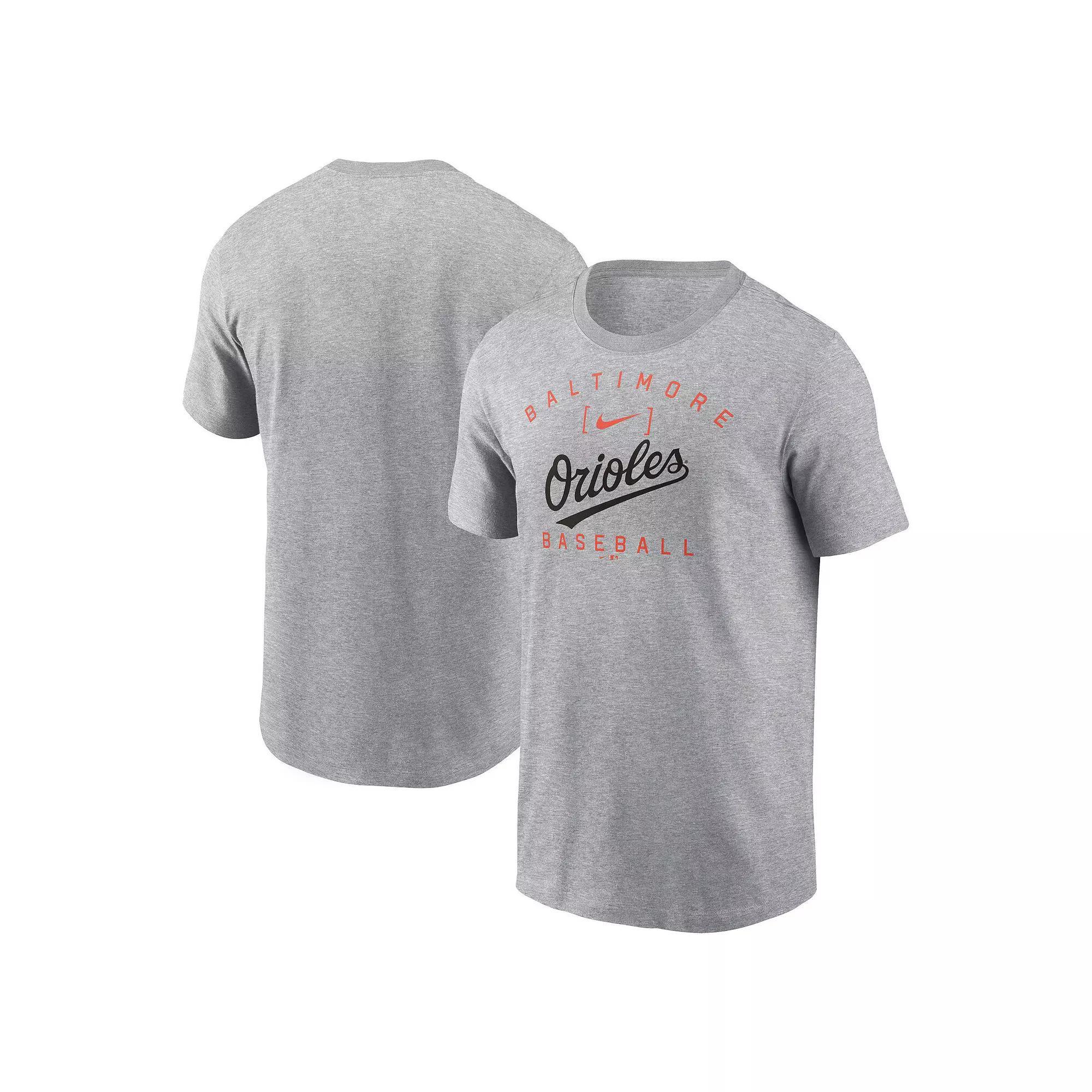 Men's Nike Heather Gray Miami Dolphins Local Essential T-Shirt,  Product Image