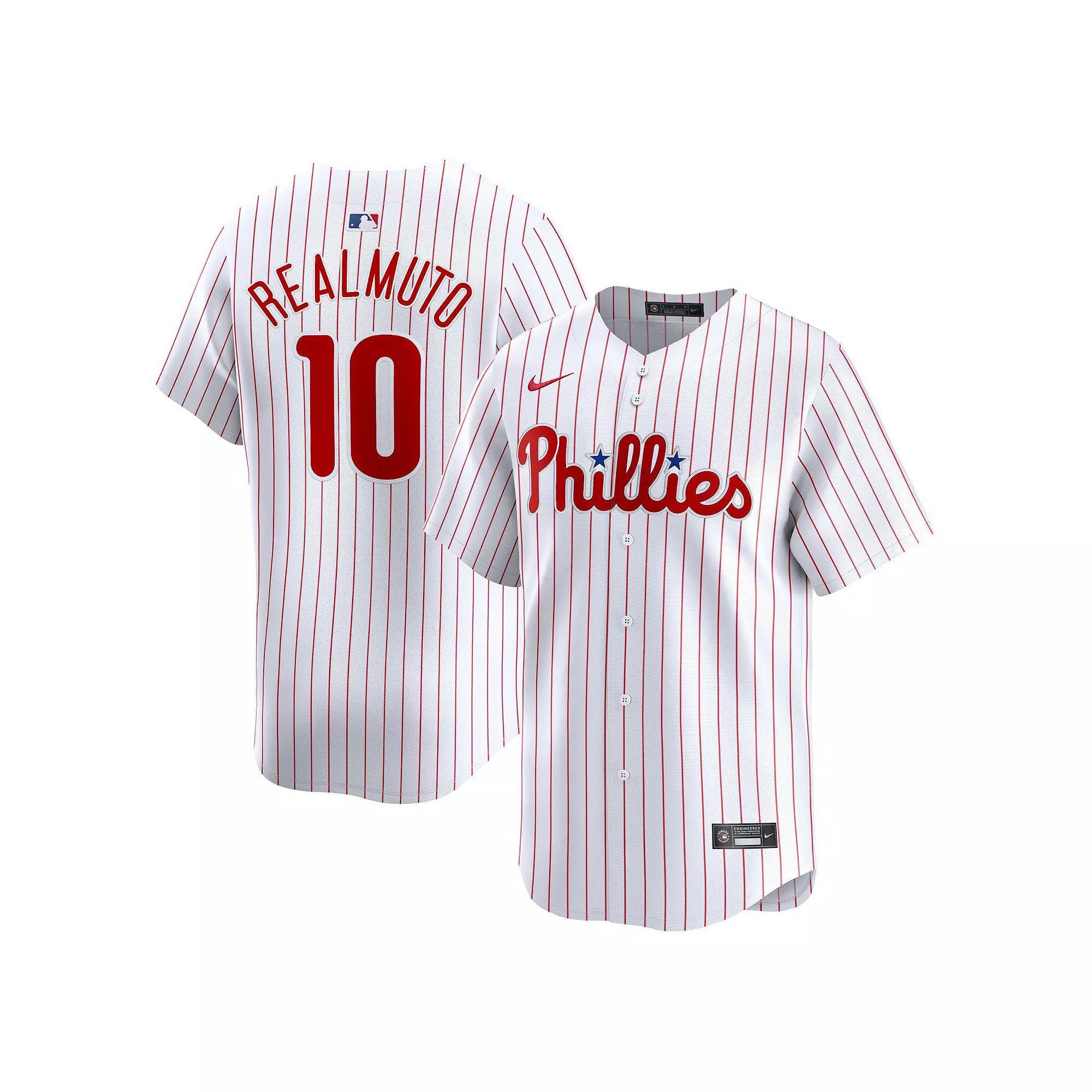 J.T. Realmuto Philadelphia Phillies Nike Men's Dri-FIT ADV MLB Limited Jersey Product Image