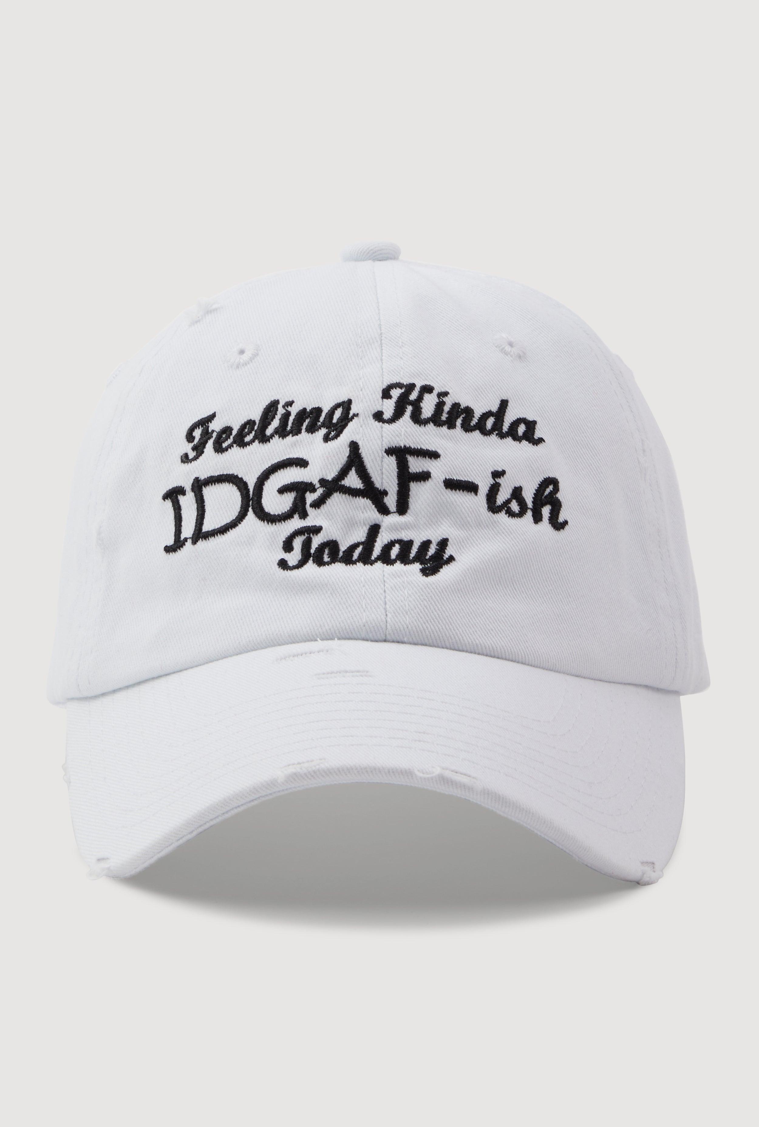 Feeling Kinda Graphic Baseball Cap Female Product Image