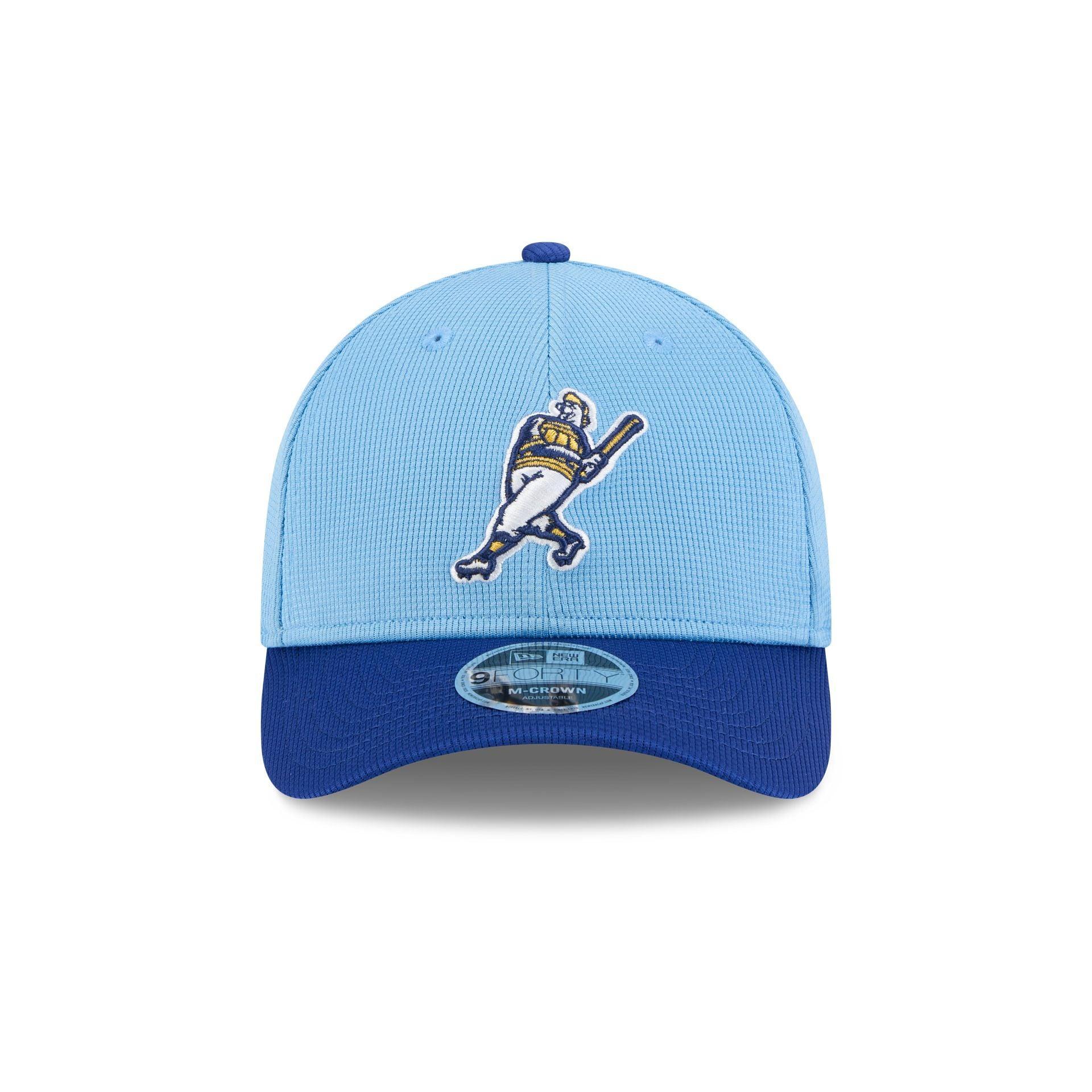 Milwaukee Brewers 2025 Batting Practice 9FORTY M-Crown Snapback Hat Male Product Image