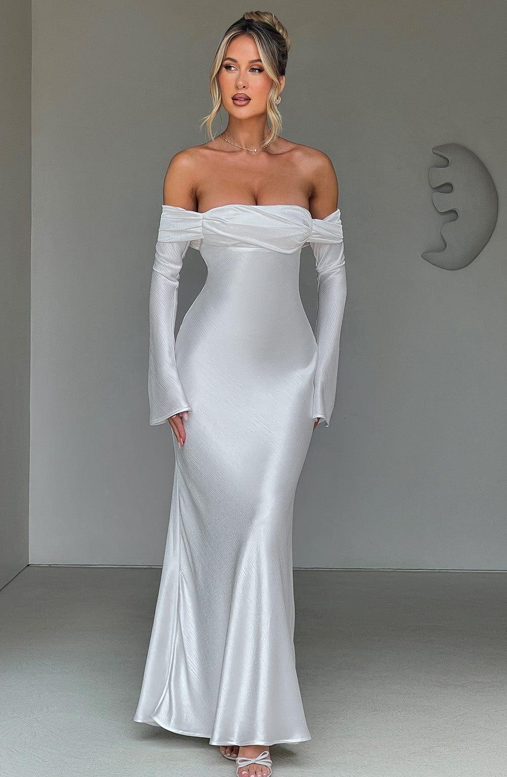 Selene Maxi Dress - Ivory Product Image