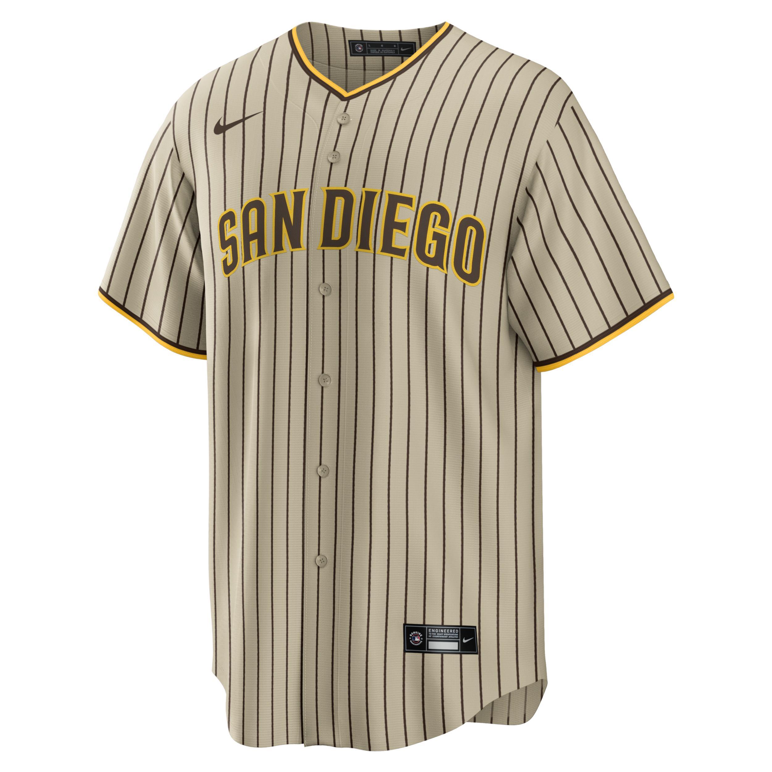 Nike Men's MLB San Diego Padres (Manny Machado) Replica Baseball Jersey Product Image