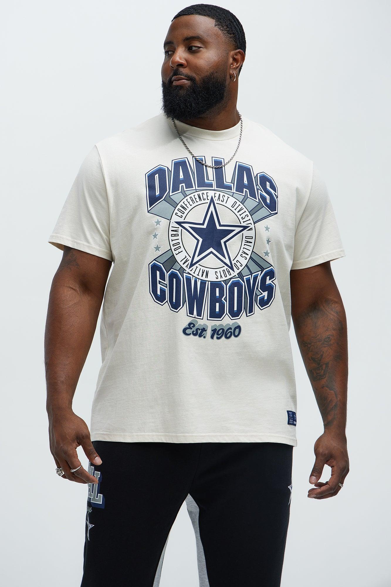 Cowboys Upfront Short Sleeve Tee - White Product Image