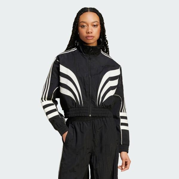 Atlanta Cut Line Loose Nylon Track Top Product Image