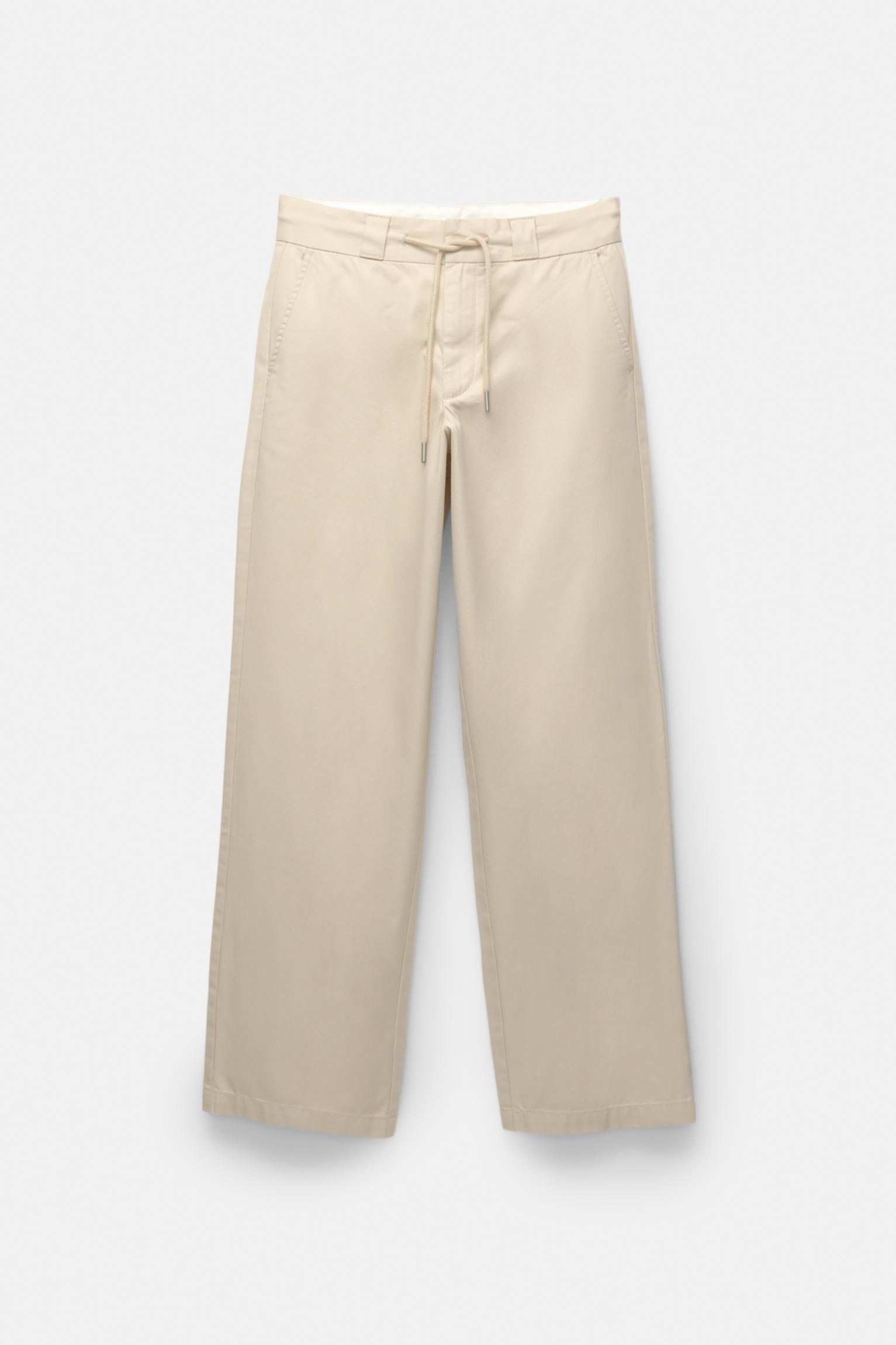 Chinos with drawstring Product Image