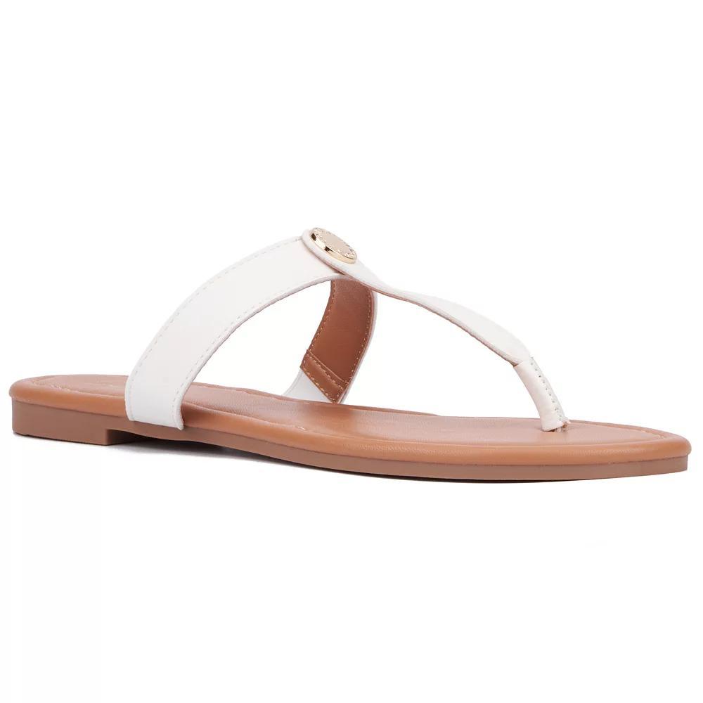 New York & Company Adonia Womens Thong Sandals Product Image