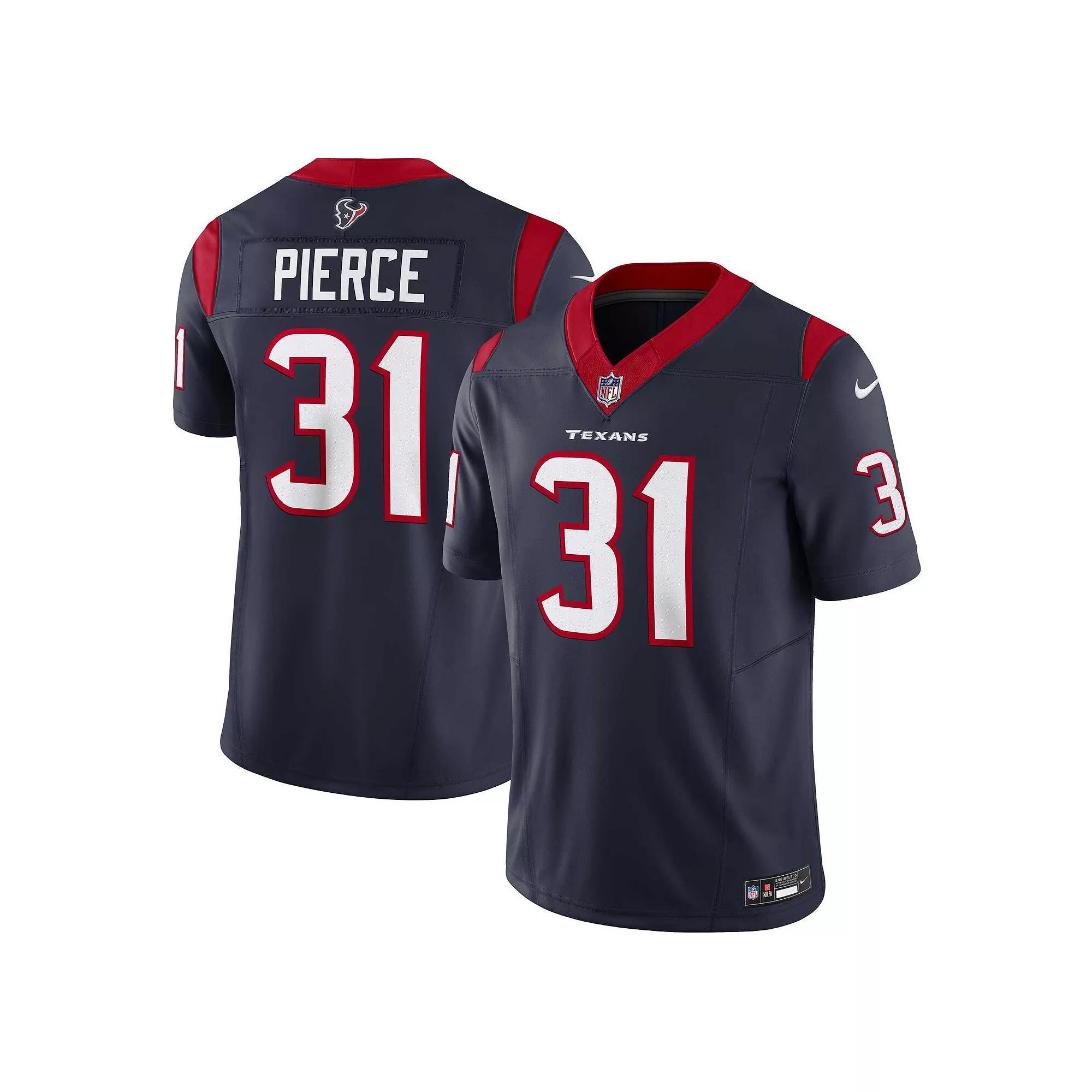 Men's Nike Dameon Pierce Navy Houston Texans Vapor F.U.S.E. Limited Jersey, Size: Medium, Blue Product Image