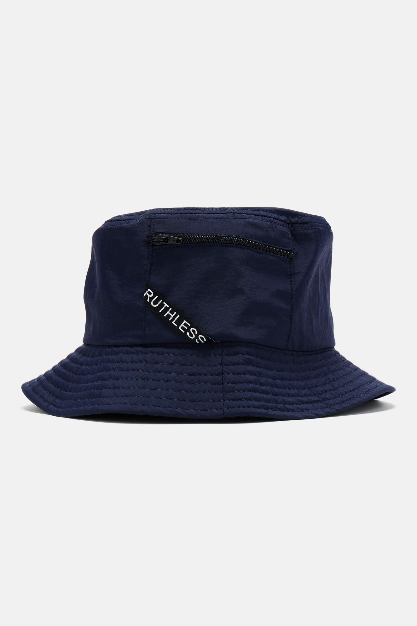 Zip It Bucket Hat - Navy Product Image