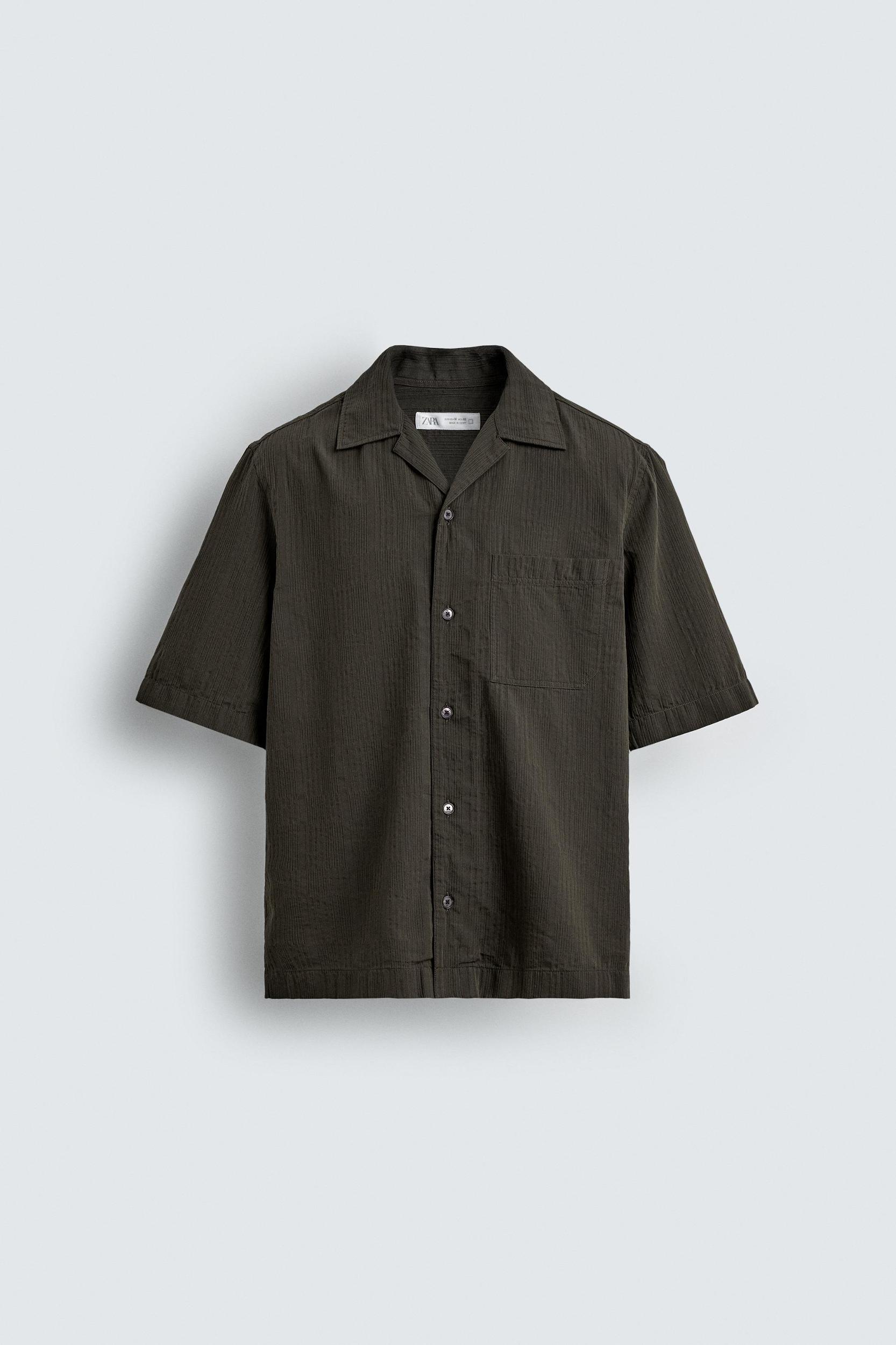 RELAXED FIT JACQUARD SHIRT Product Image