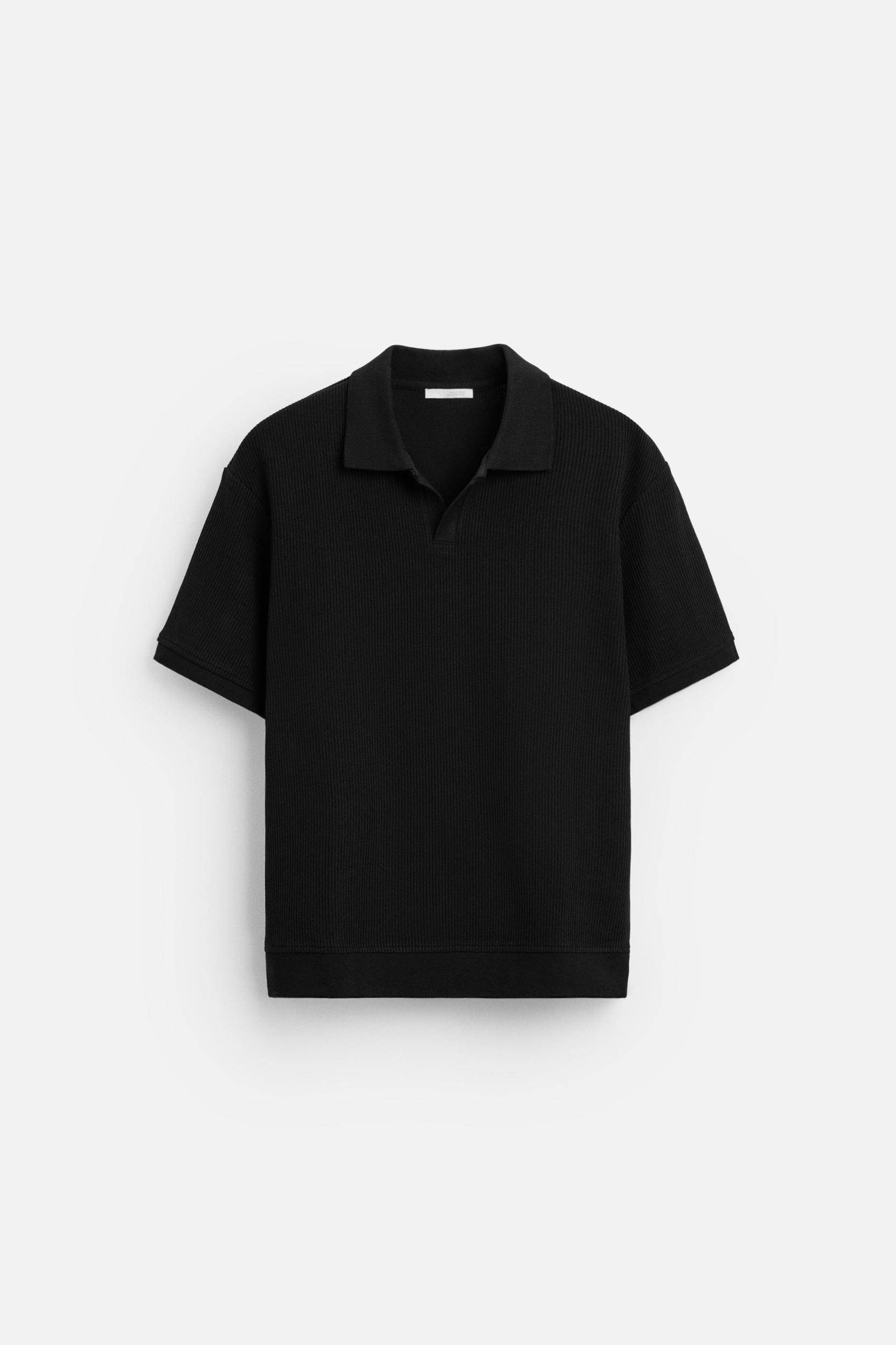 VERTICAL TEXTURED POLO Product Image