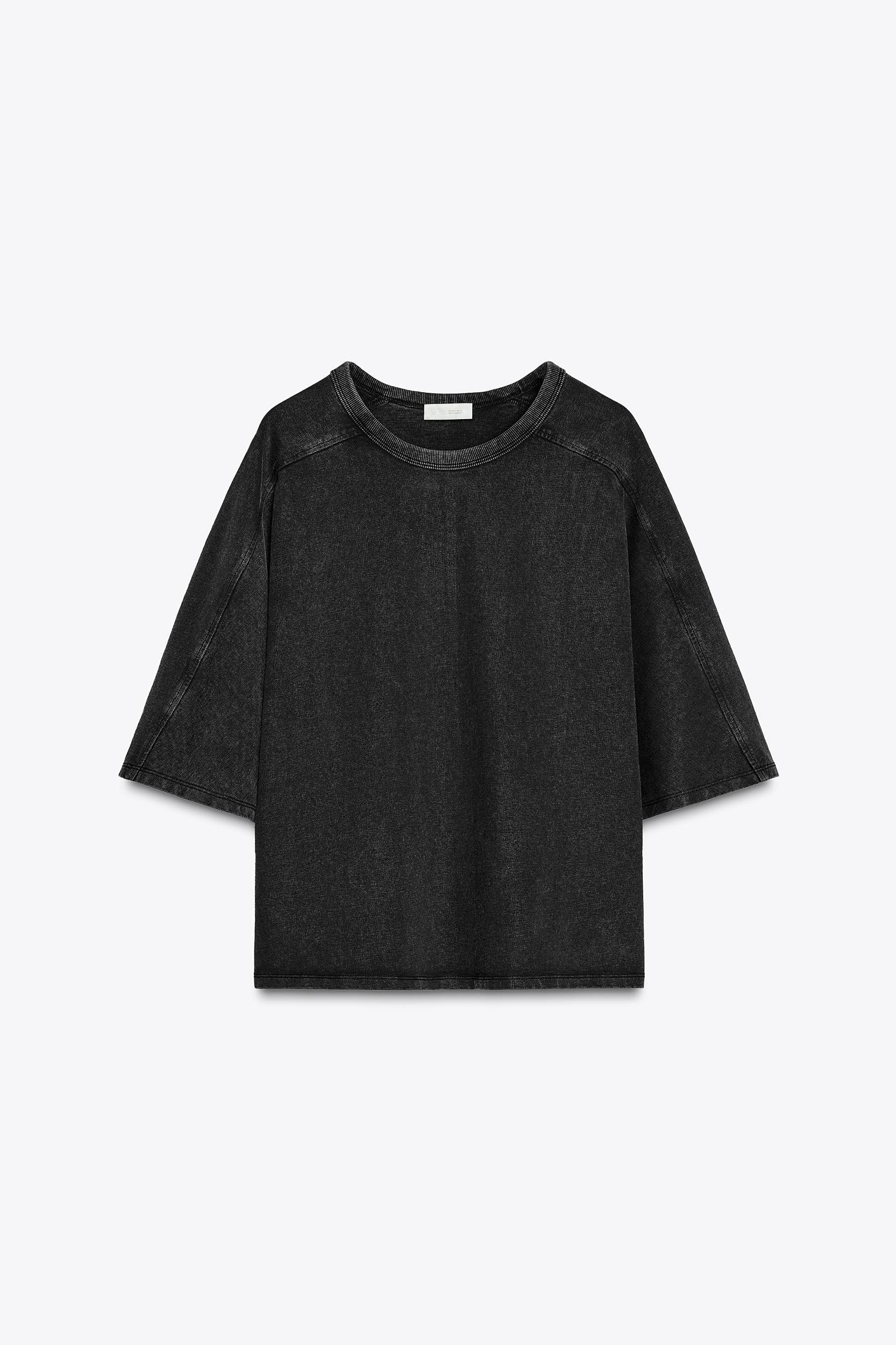 WASHED HEAVY COTTON T-SHIRT Product Image