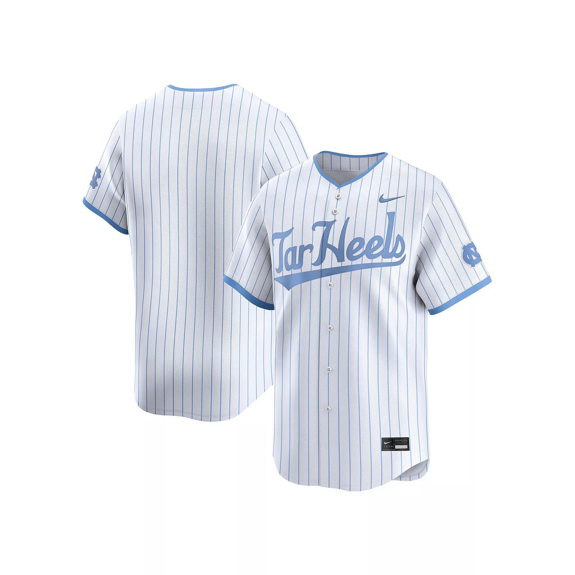 Men's Nike White North Carolina Tar Heels College Limited Baseball Jersey, Size: Large Product Image