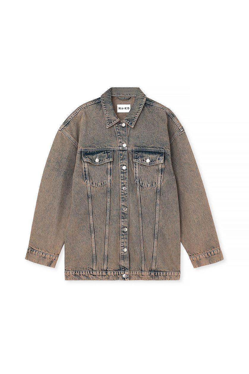 Oversized Denim Jacket Product Image