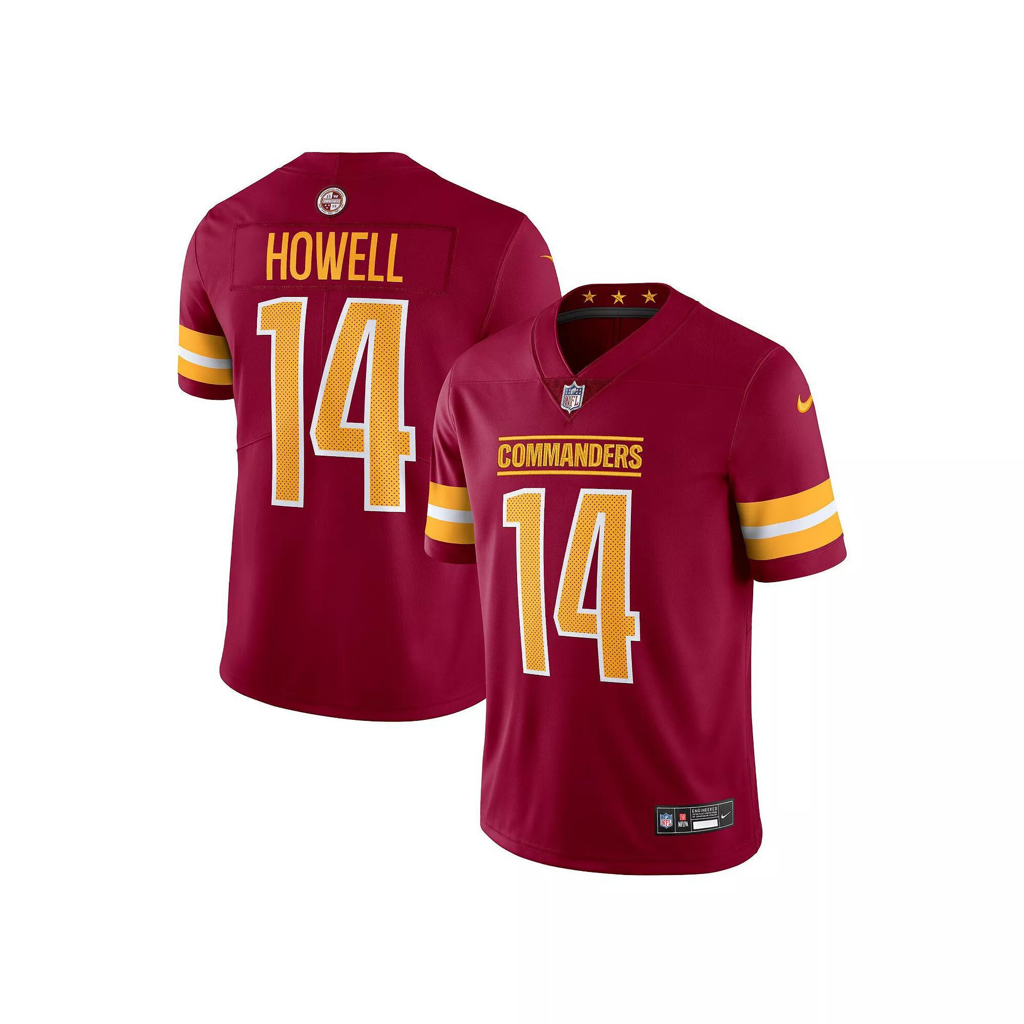 Men's Nike Sam Howell Burgundy Washington Commanders Vapor Untouchable Limited Jersey, Size: 3XL, Wft Med Re Product Image