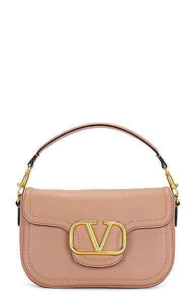 Valentino Garavani Loco Shoulder Bag in Pink Product Image