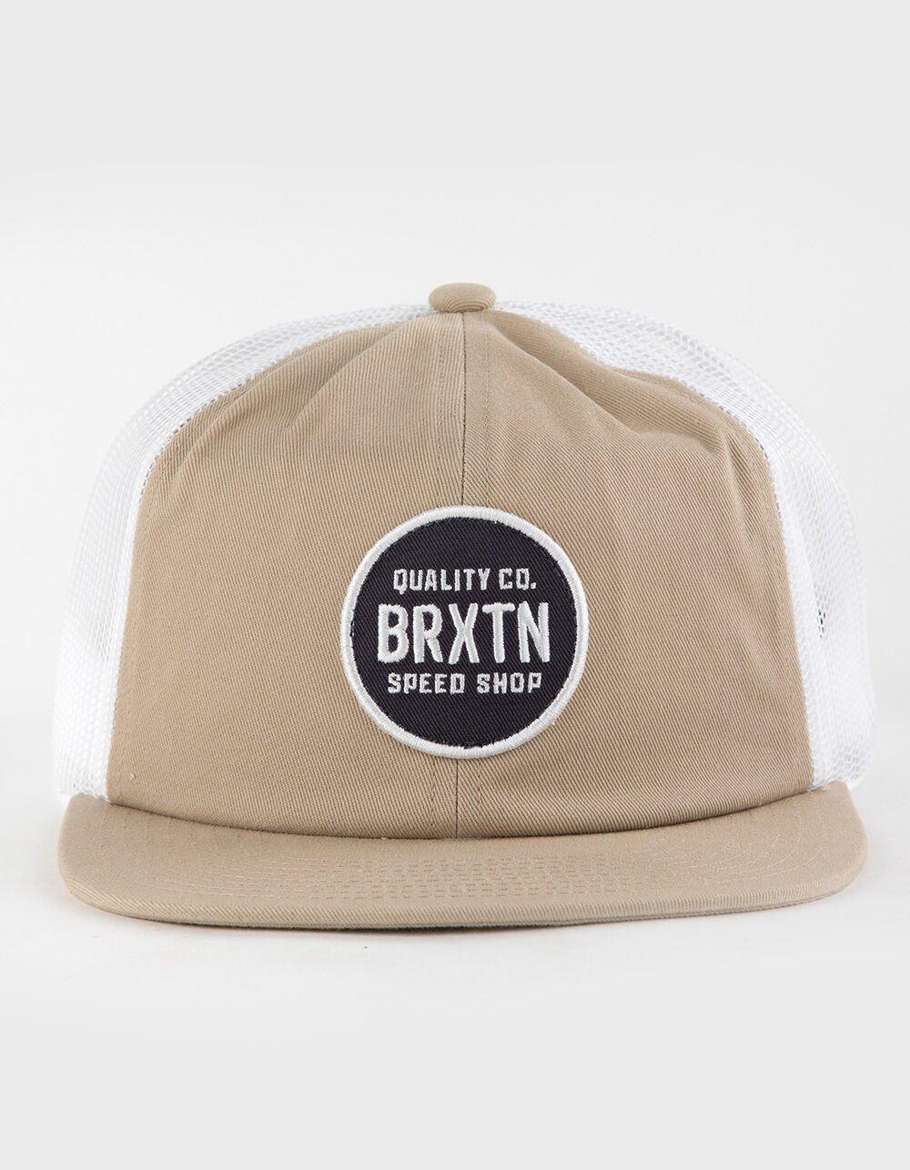 BRIXTON Gateway NetPlus® Trucker Hat - TAN Product Image