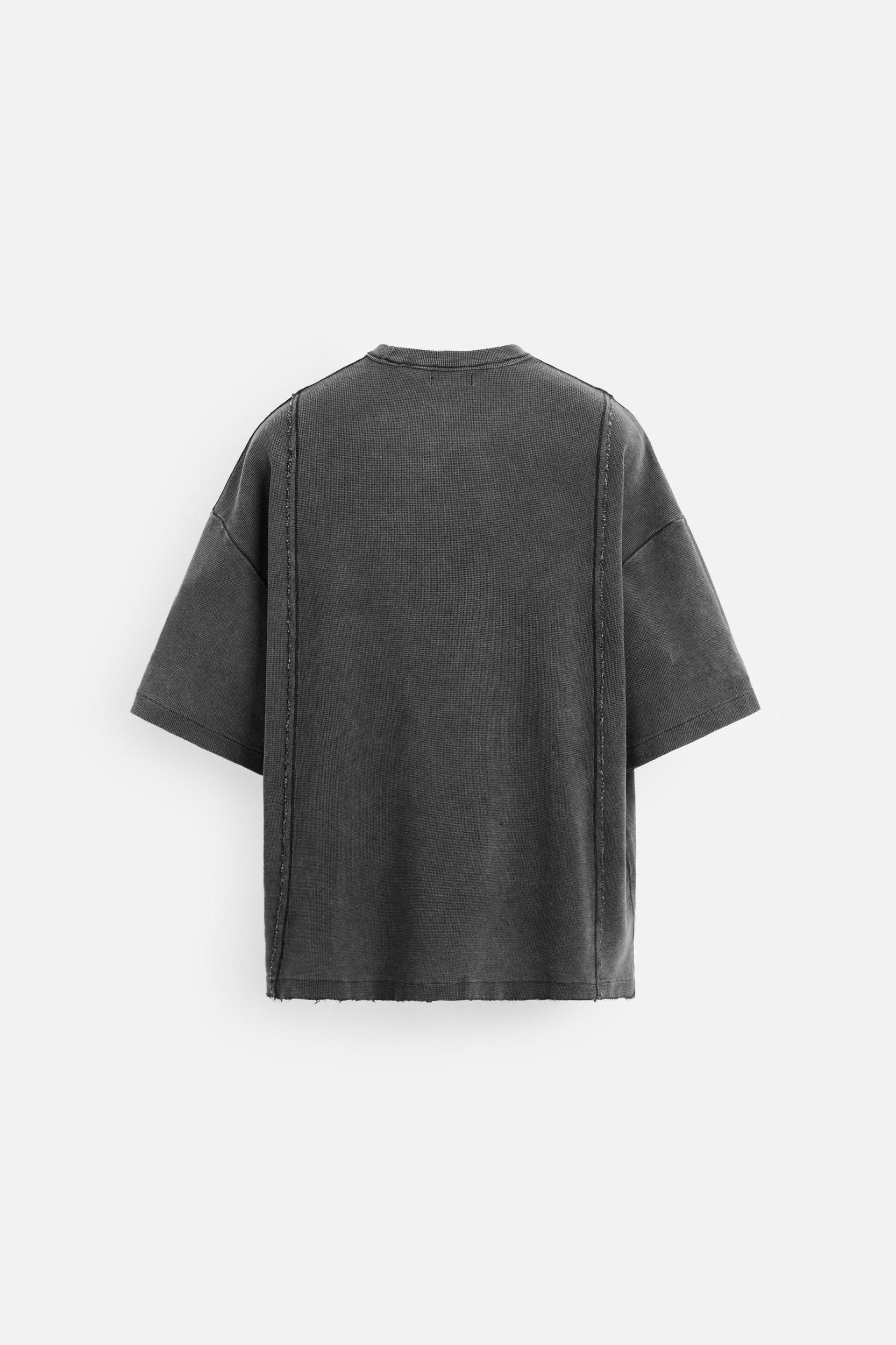 WASHED KNIT T-SHIRT Product Image