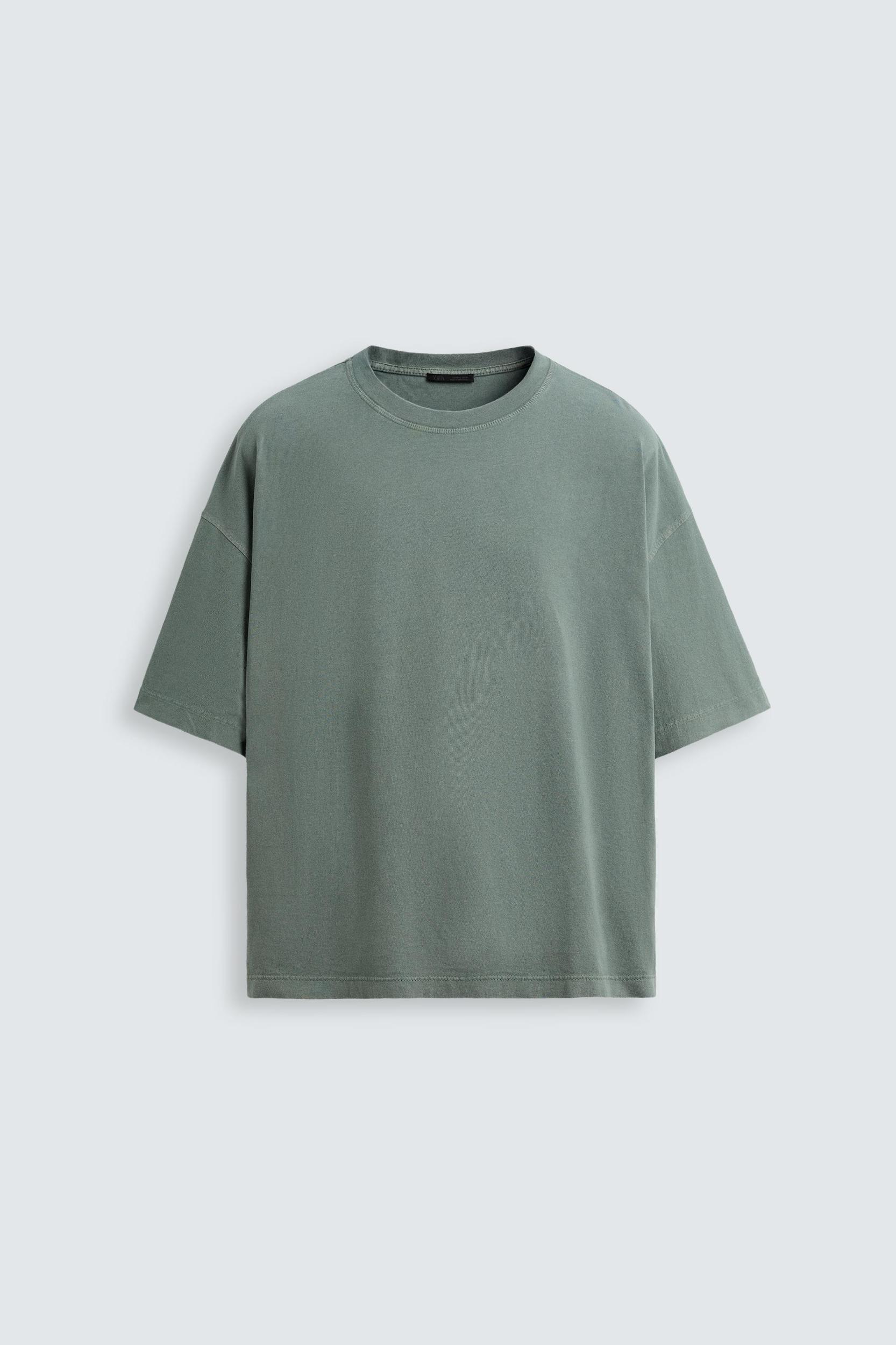 LIGHTWEIGHT WASHED BOXY FIT T-SHIRT Product Image