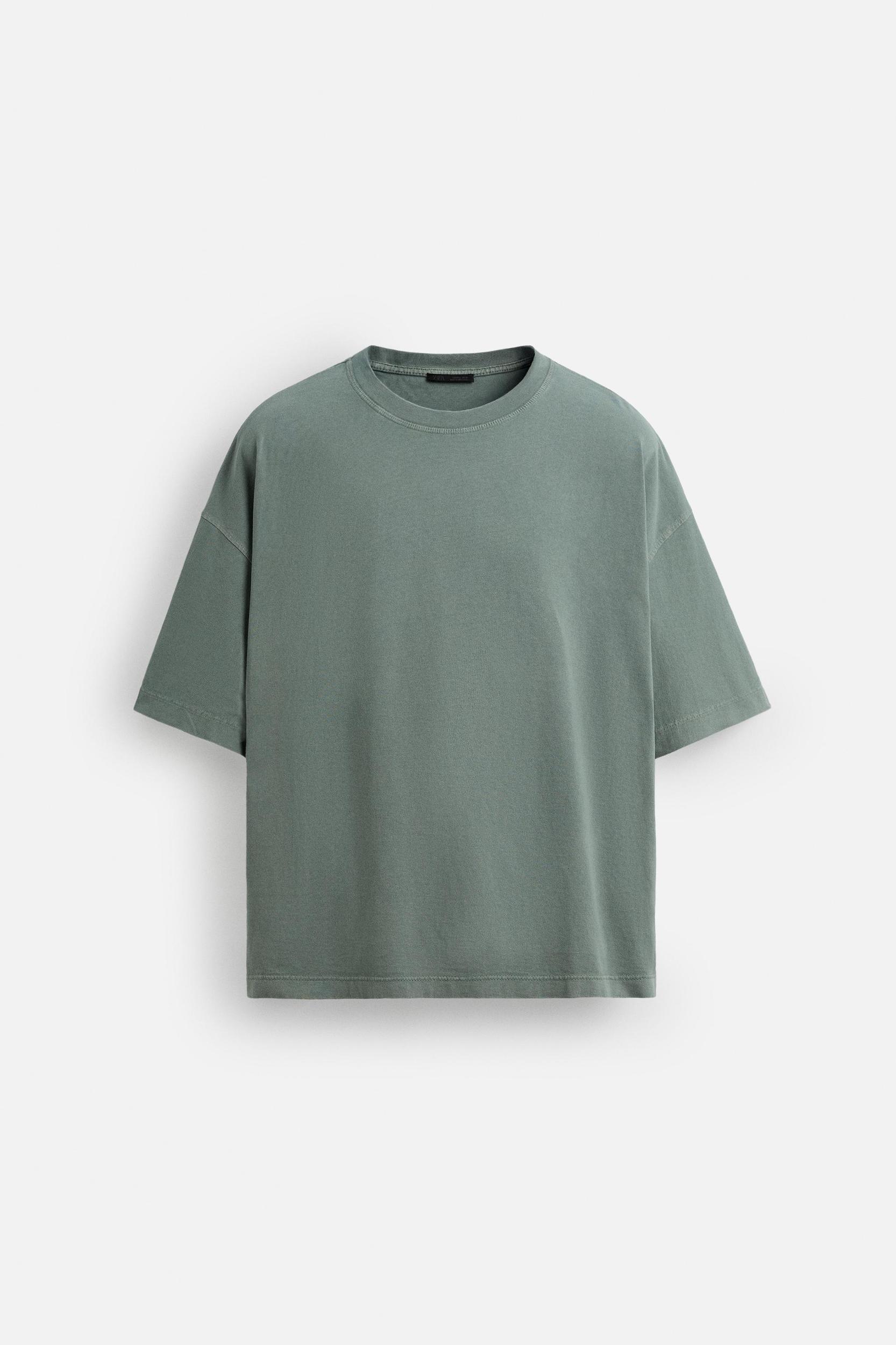LIGHTWEIGHT WASHED BOXY FIT T-SHIRT Product Image