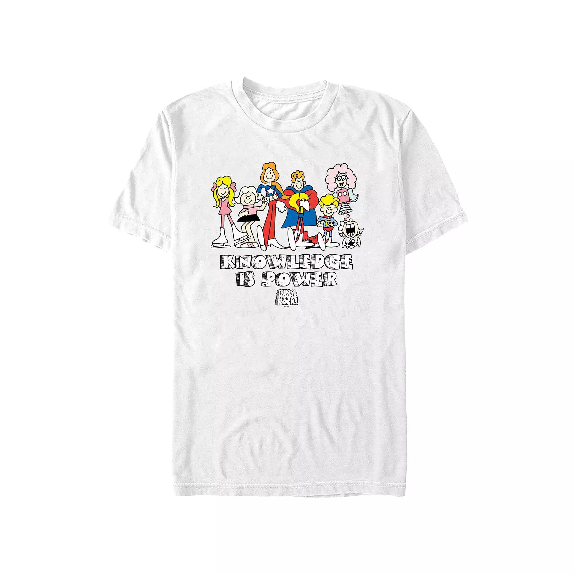 Men's Schoolhouse Rock! Knowledge Is Power Group Graphic Tee,  Product Image