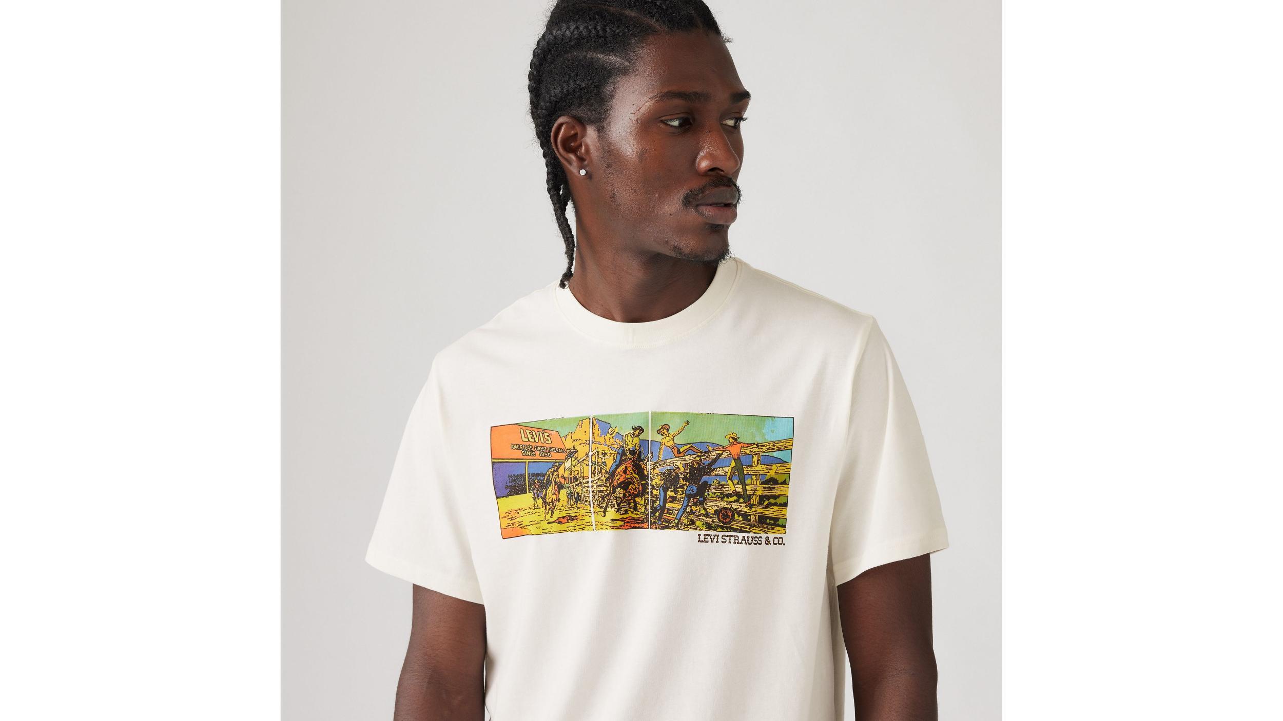 Relaxed Fit Short Sleeve Graphic T-Shirt Product Image