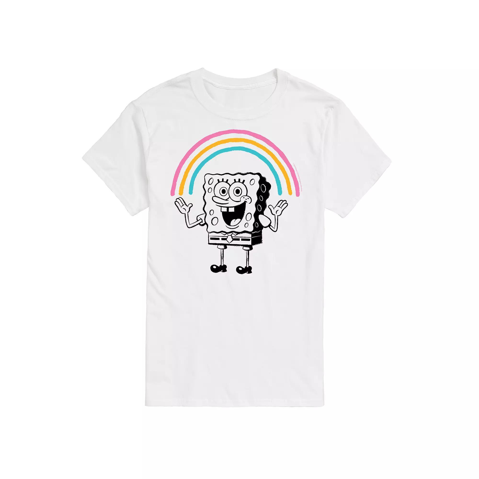 Big & Tall SpongeBob SquarePants "Imagination" Graphic Tee, Men's,  Product Image