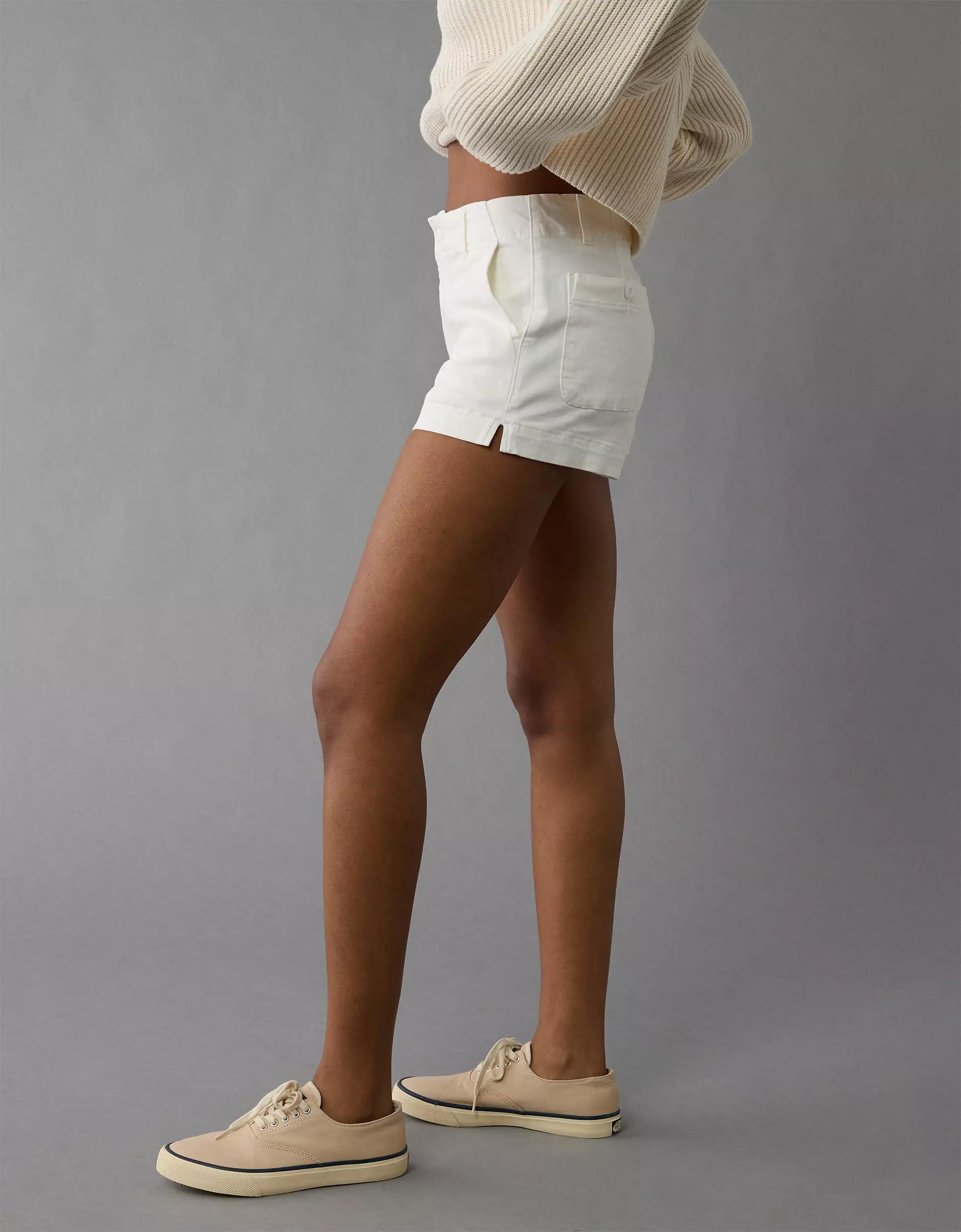 AE Stretch High-Waisted Trouser Short Short Product Image