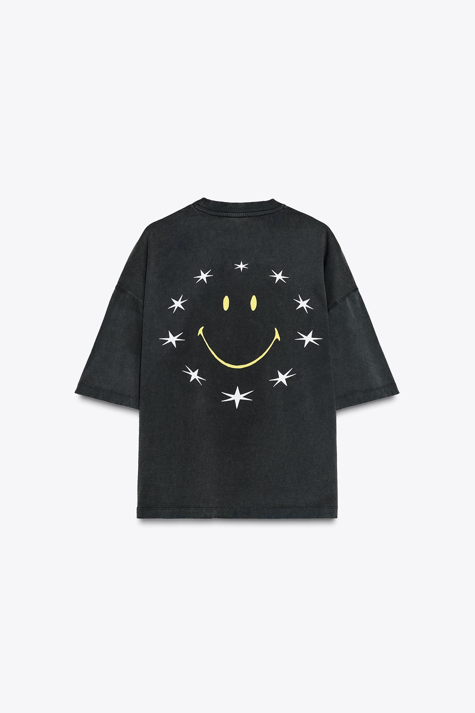 WASHED EFFECT SMILEY® T-SHIRT Product Image