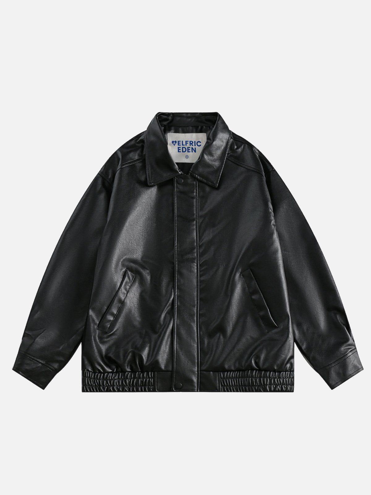 Aelfric Eden Essential Faux Leather Jacket Product Image