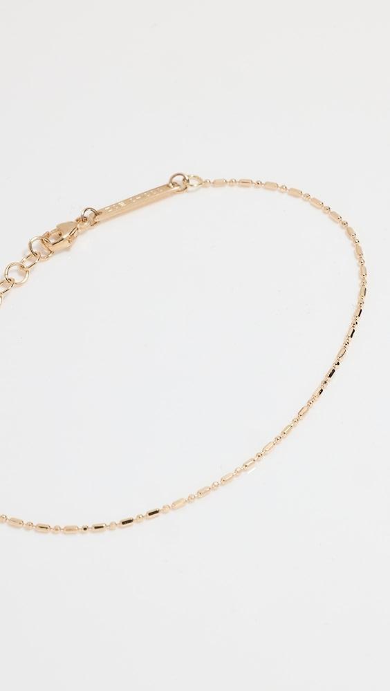 Zoe Chicco Single Strand Diamond Cut Bracelet | Shopbop Product Image