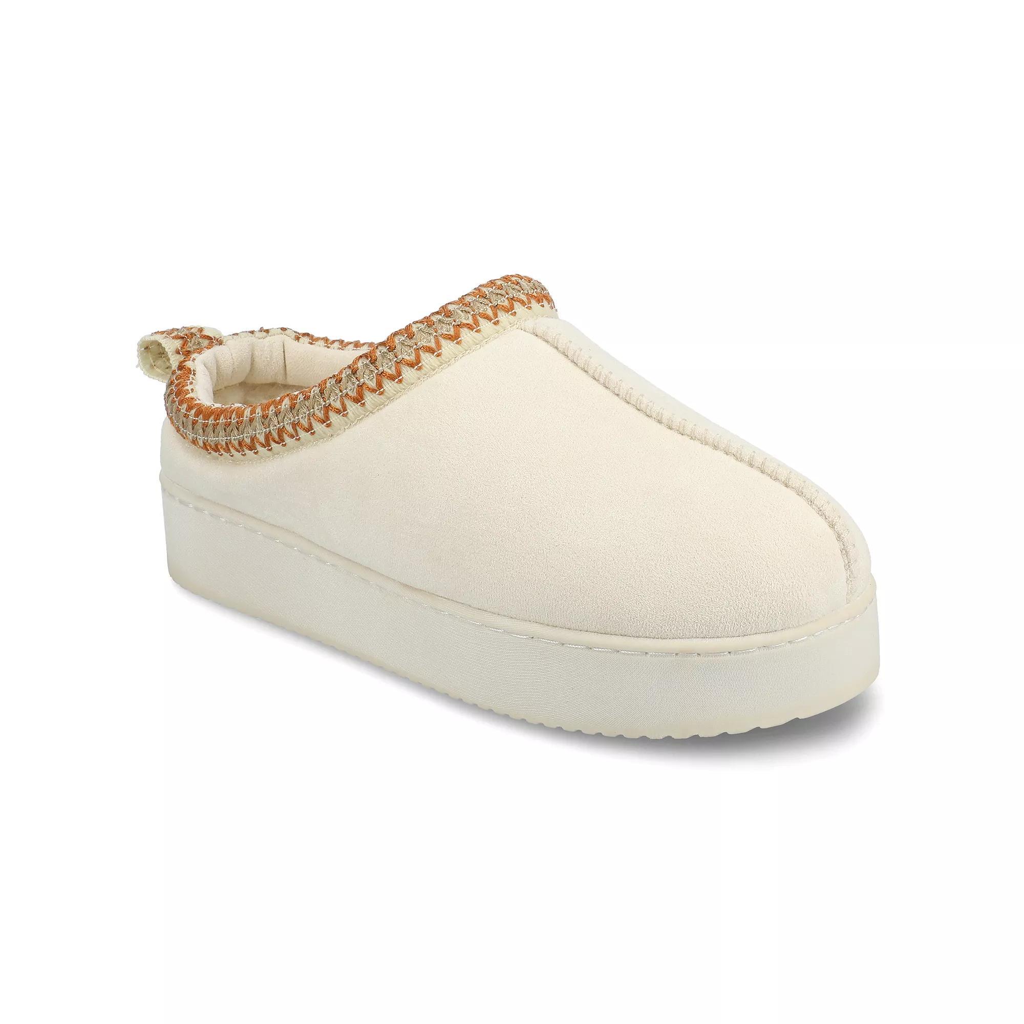 Journee Connway Women's Slip-On Cushioned Clog Slippers,  Product Image