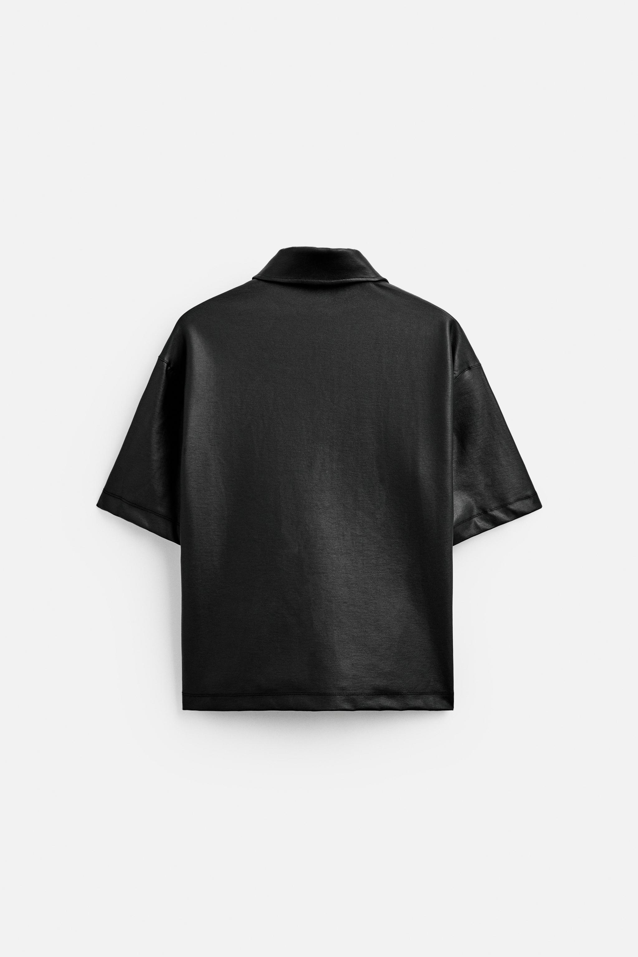 WAXED EFFECT SHIRT Product Image