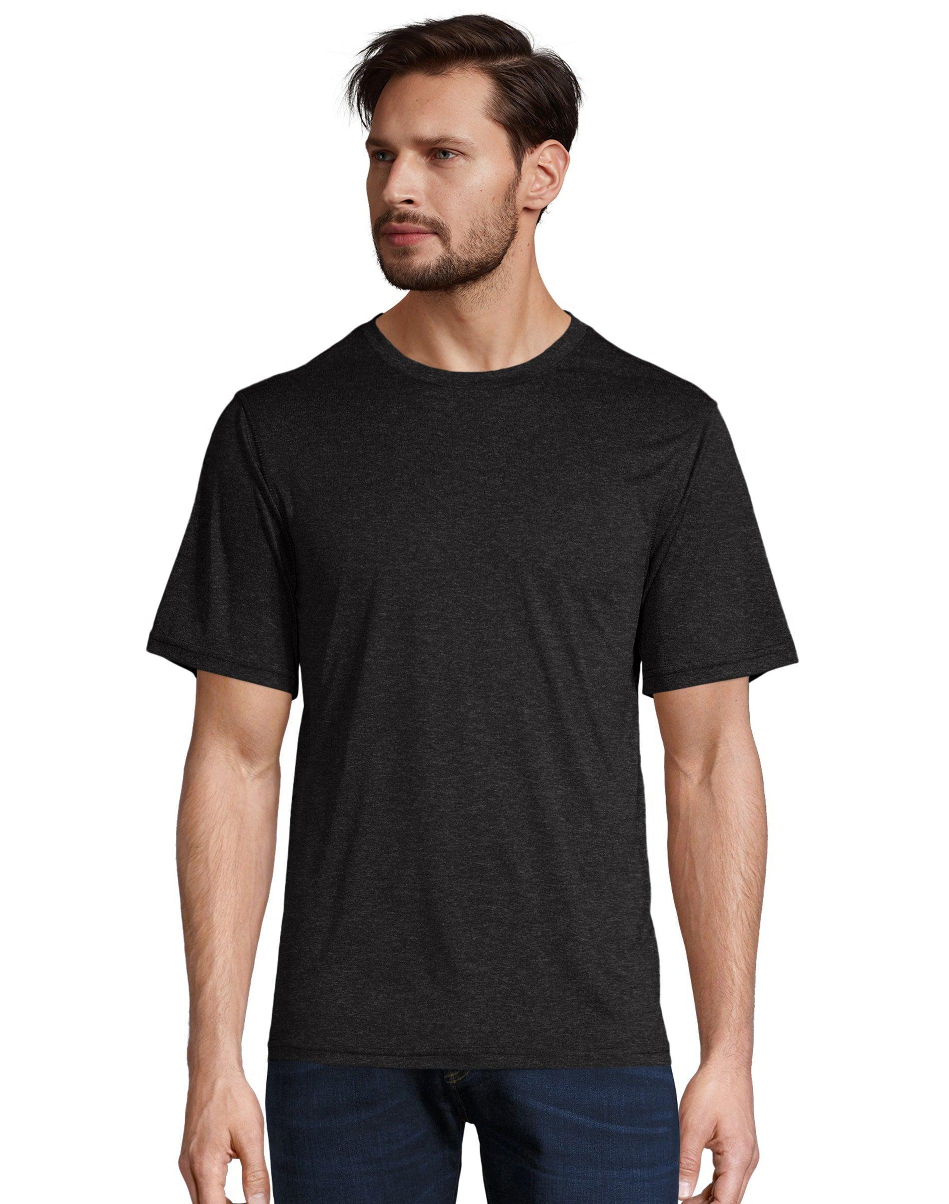 Hanes Sport Mens Performance T-Shirt Blue Oasis Heather 2XL Product Image