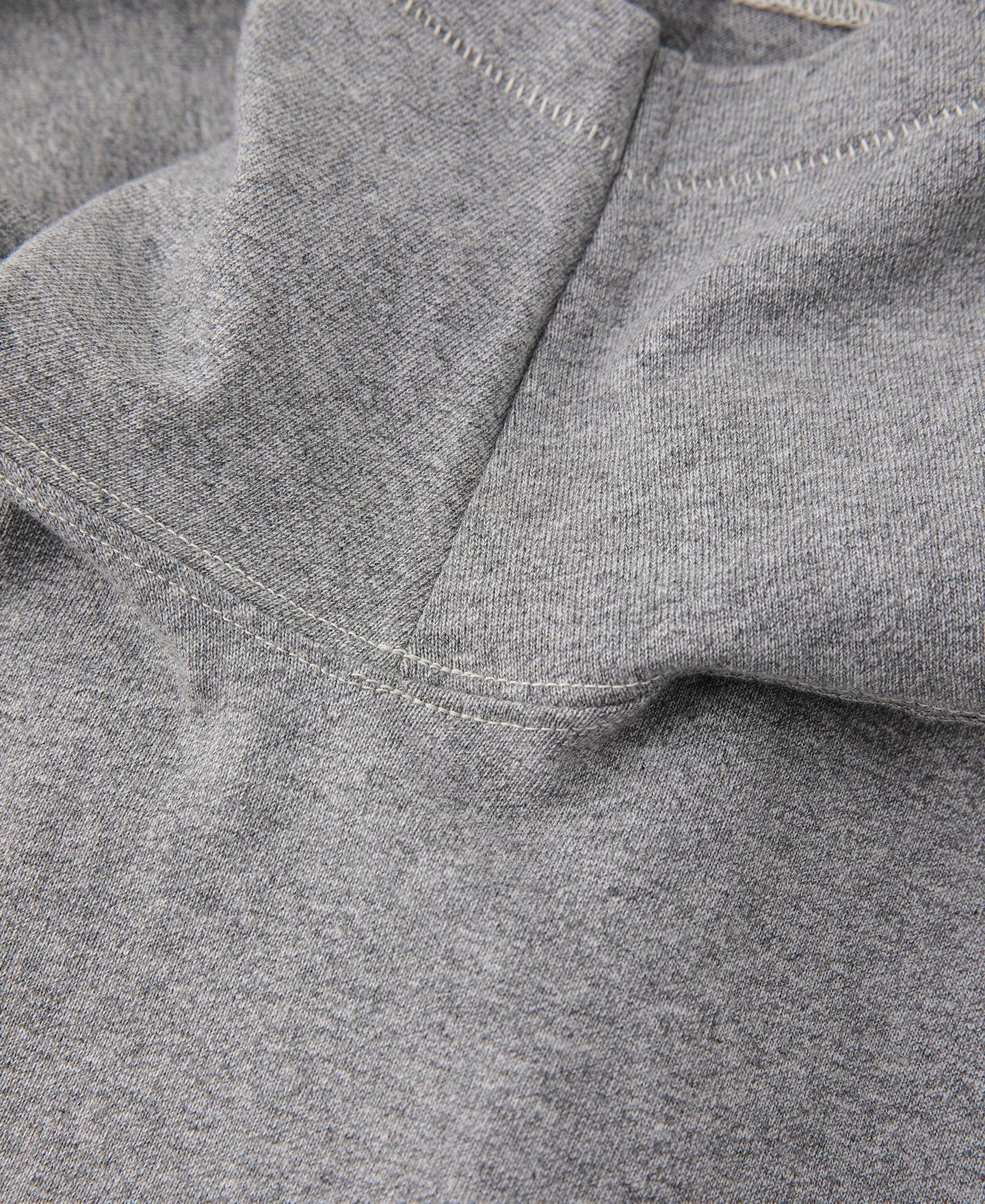 Loopwheel Tubular Athletic T-Shirt - Gray Product Image