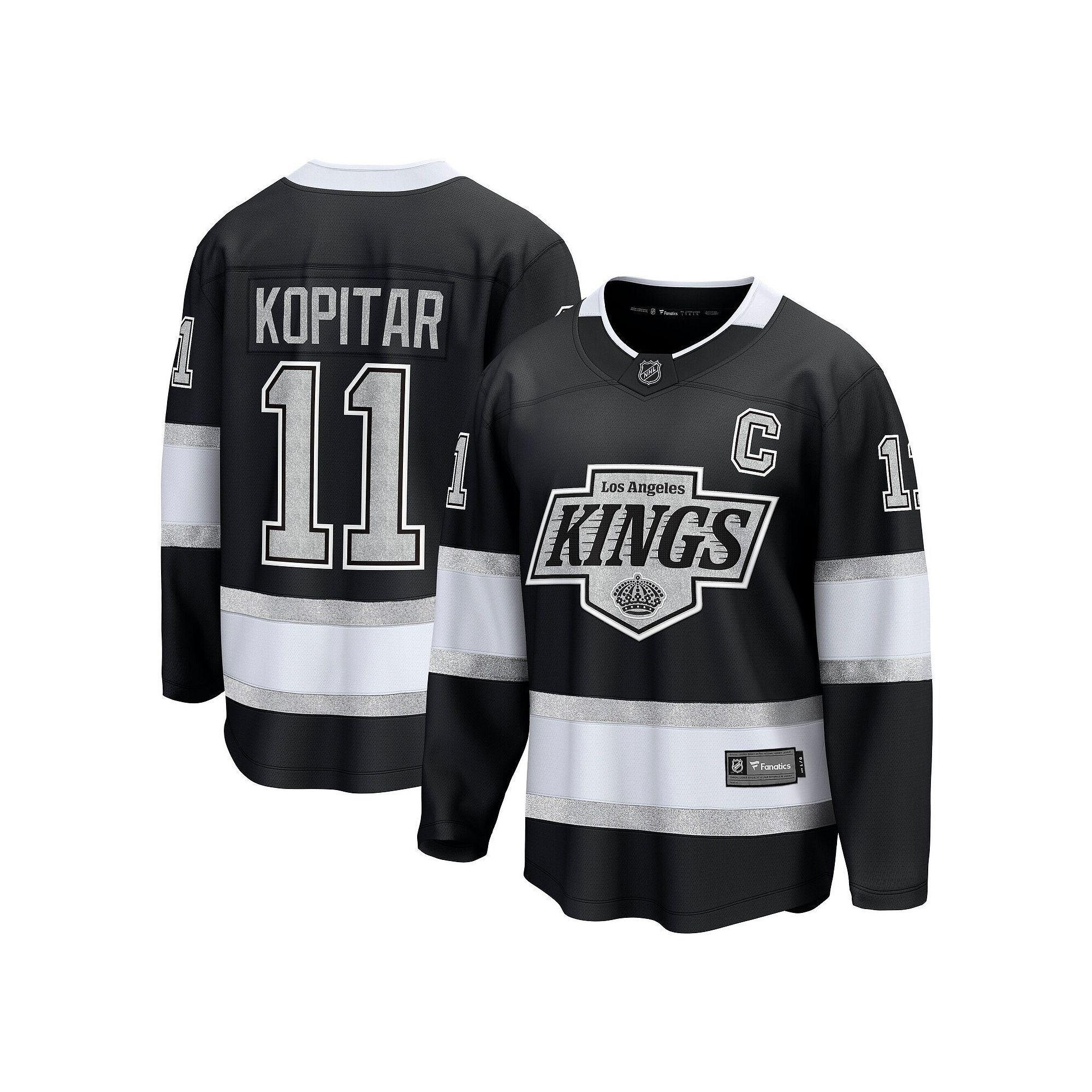 Men's Fanatics Anze Kopitar Black Los Angeles Kings Home Premier Breakaway Player Jersey, Size: Large, Kgs Black Product Image