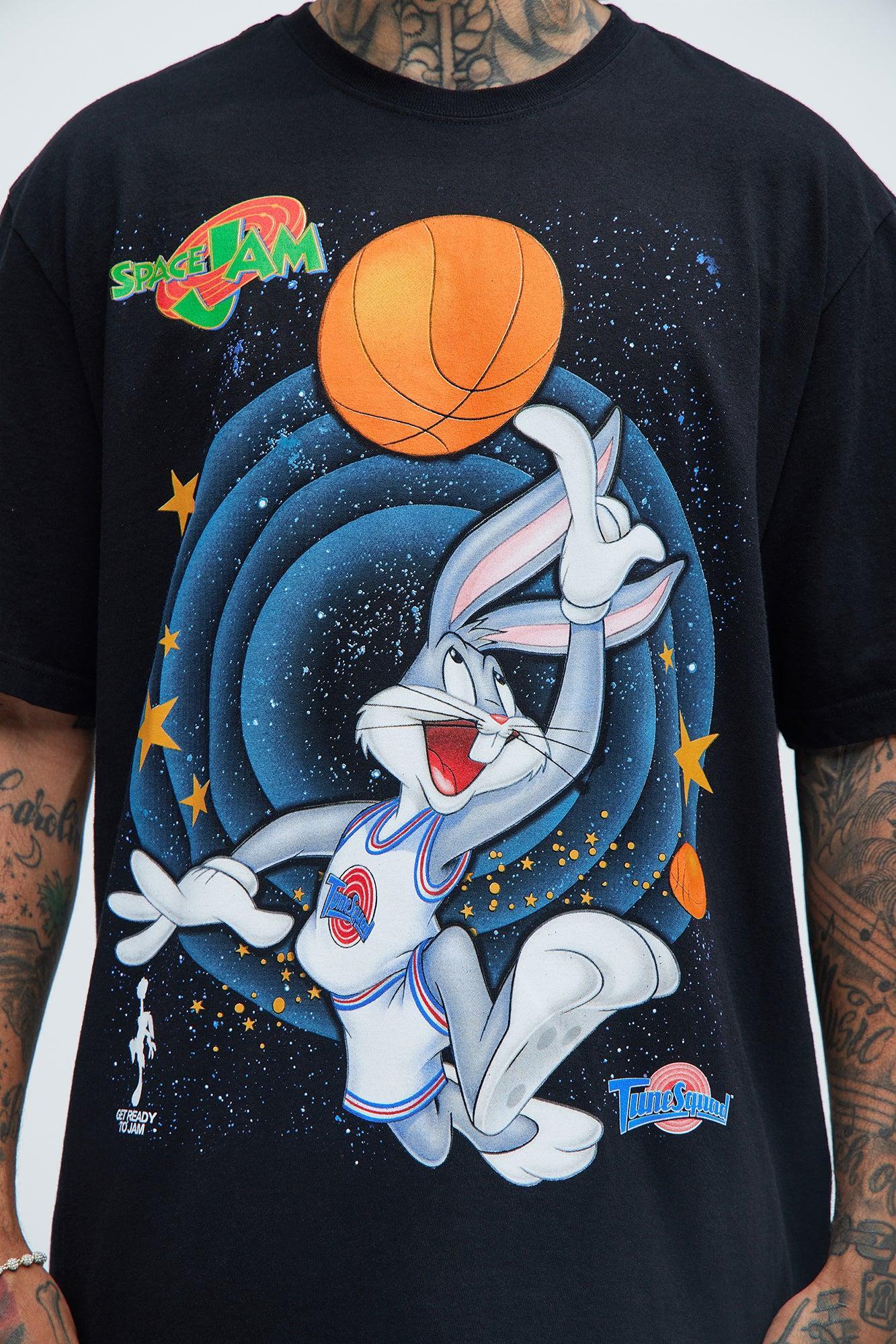 Space Jam Ballin Bugs Short Sleeve Tee - Black Product Image