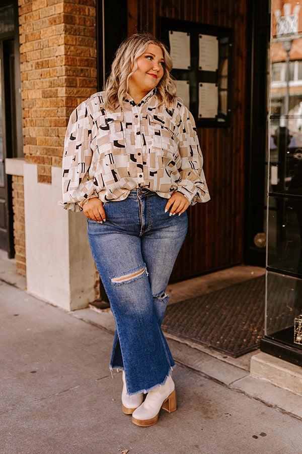 Risen Westley High Waist Relaxed Jean Curves Product Image