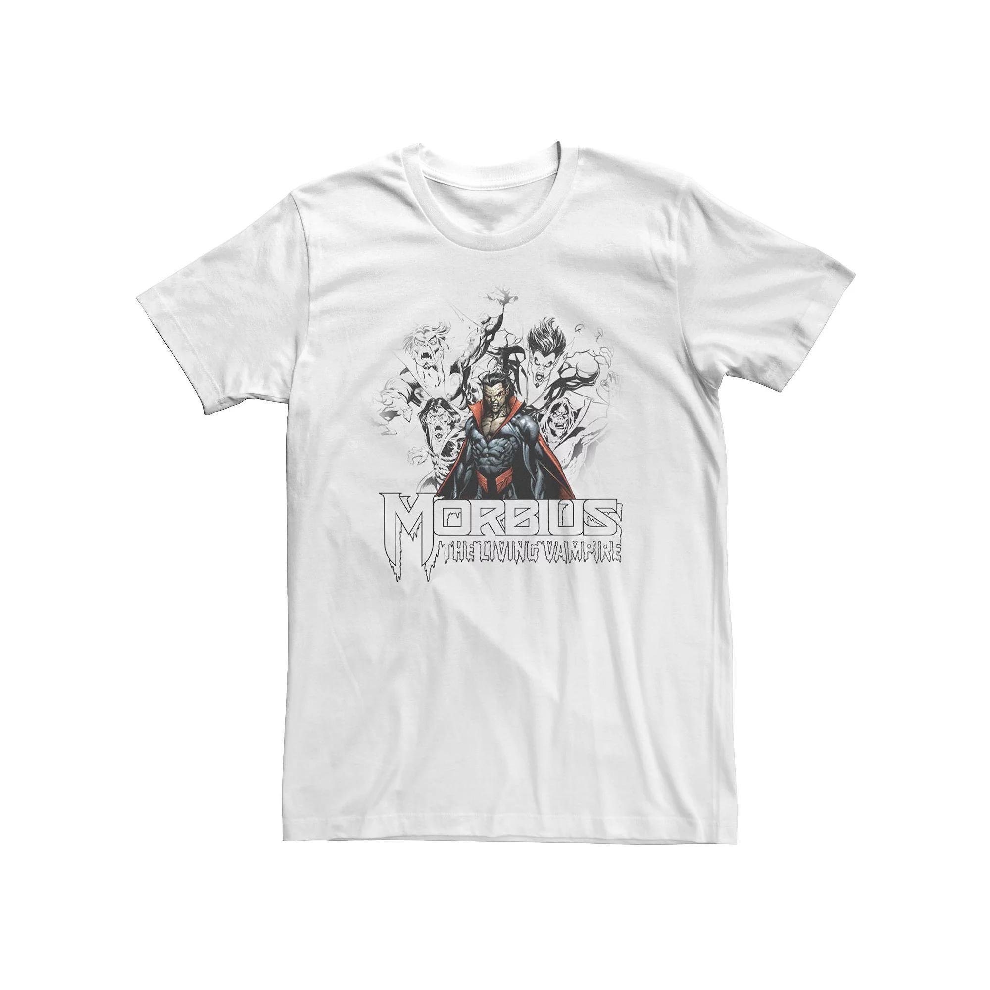 Big & Tall Marvel Morbius The Living Vampire Sketches Tee, Men's,  Product Image