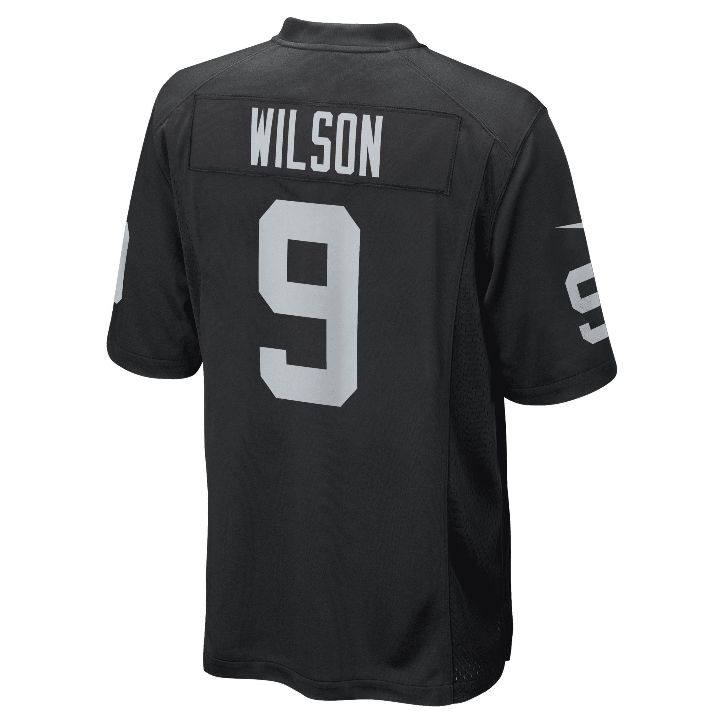 Men's Nike Tyree Wilson Black Las Vegas Raiders 2023 NFL Draft First Round Pick Game Jersey, Size: 3XL, Lvr Black Product Image