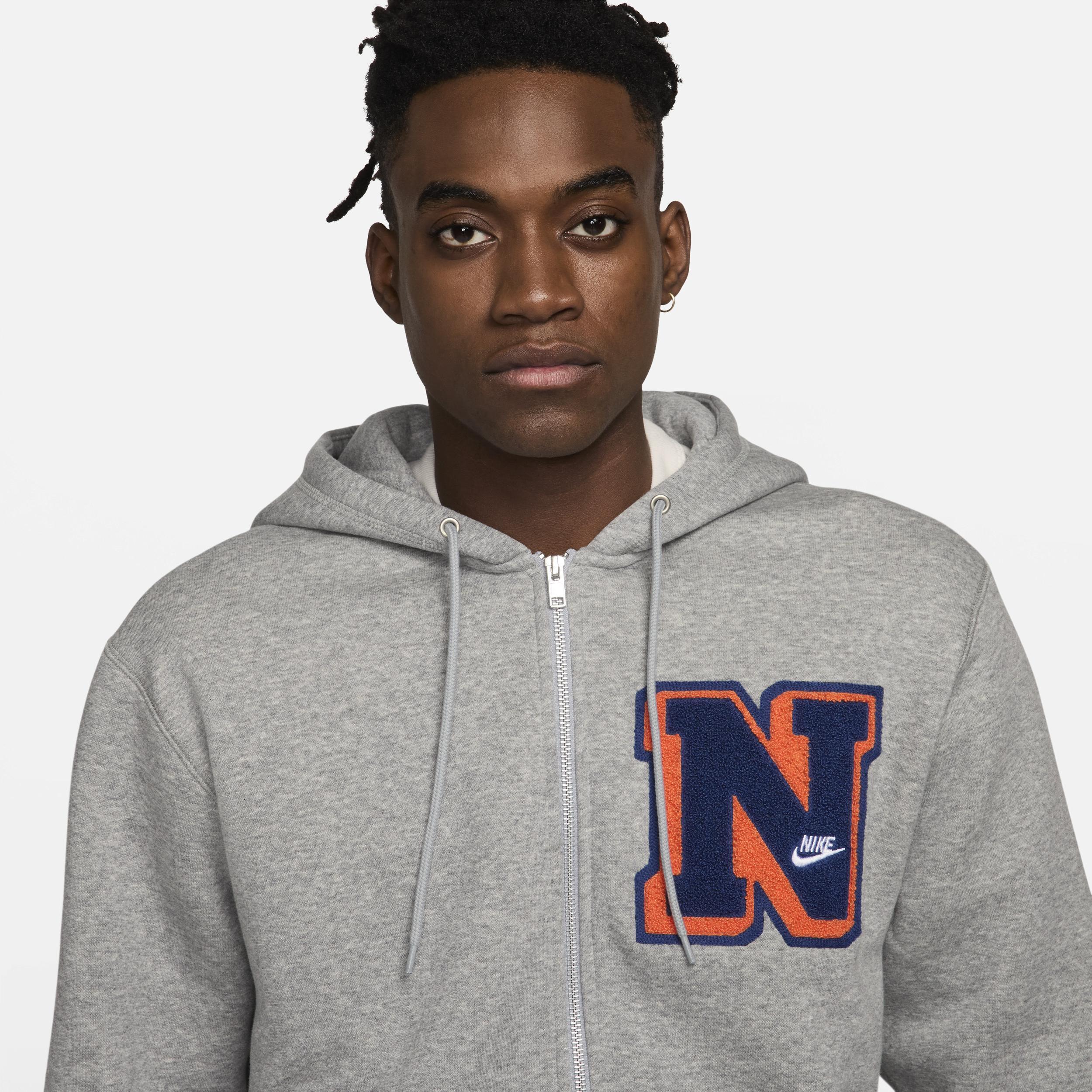 Nike Club Fleece Men's Full-Zip Hoodie Product Image