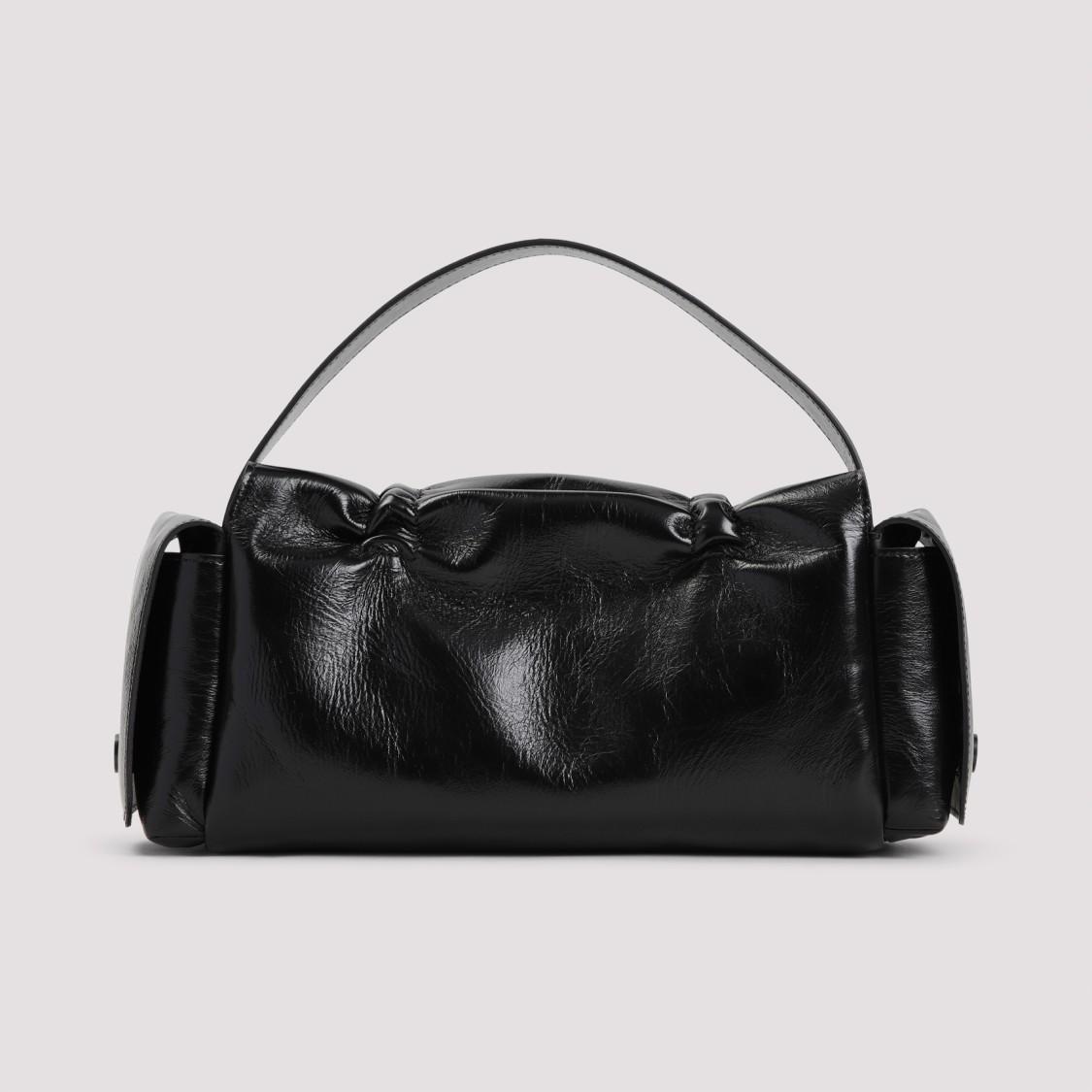 ACNE STUDIOS Black Leather Handbag Product Image