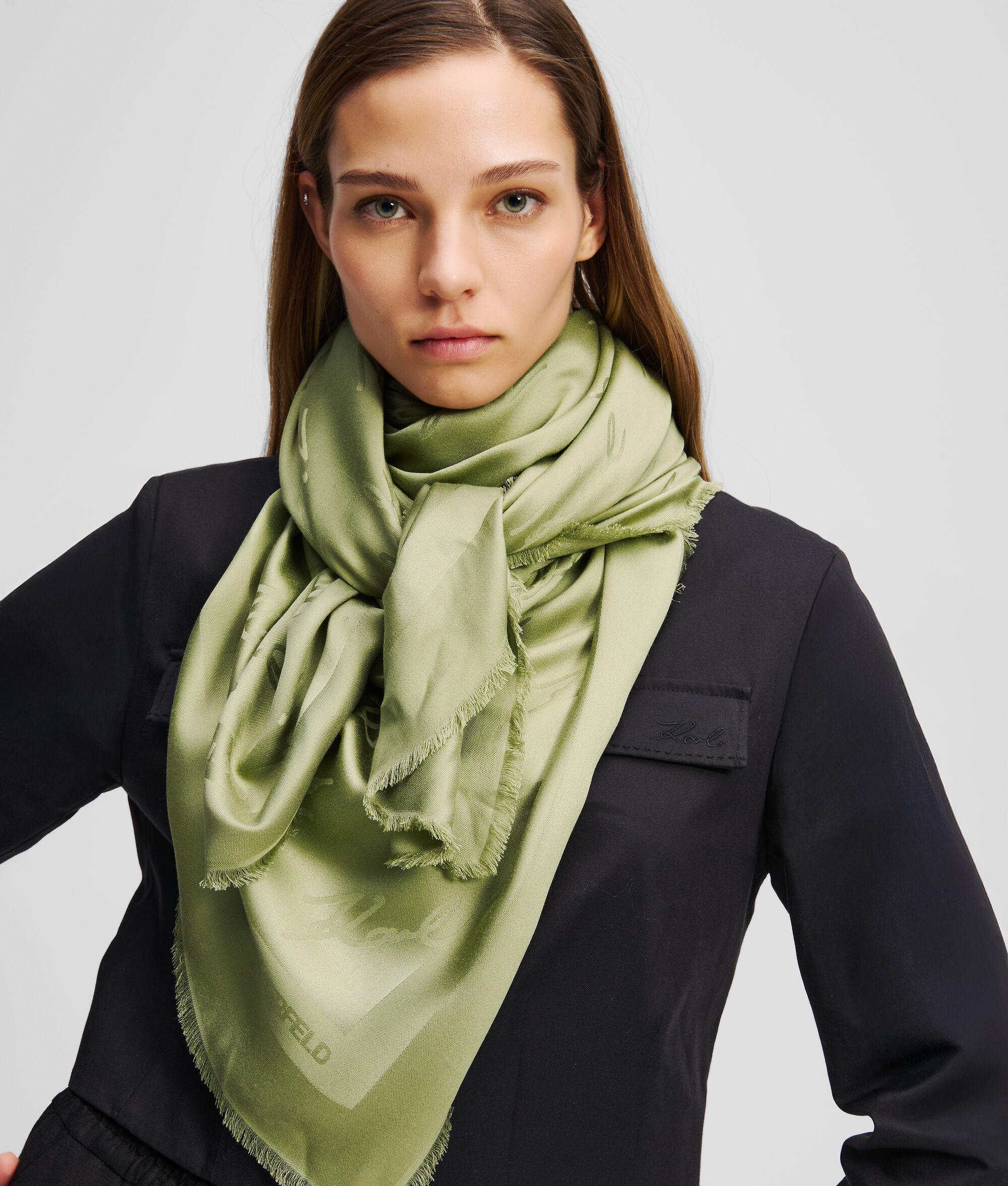 K/SIGNATURE JACQUARD SCARF Product Image